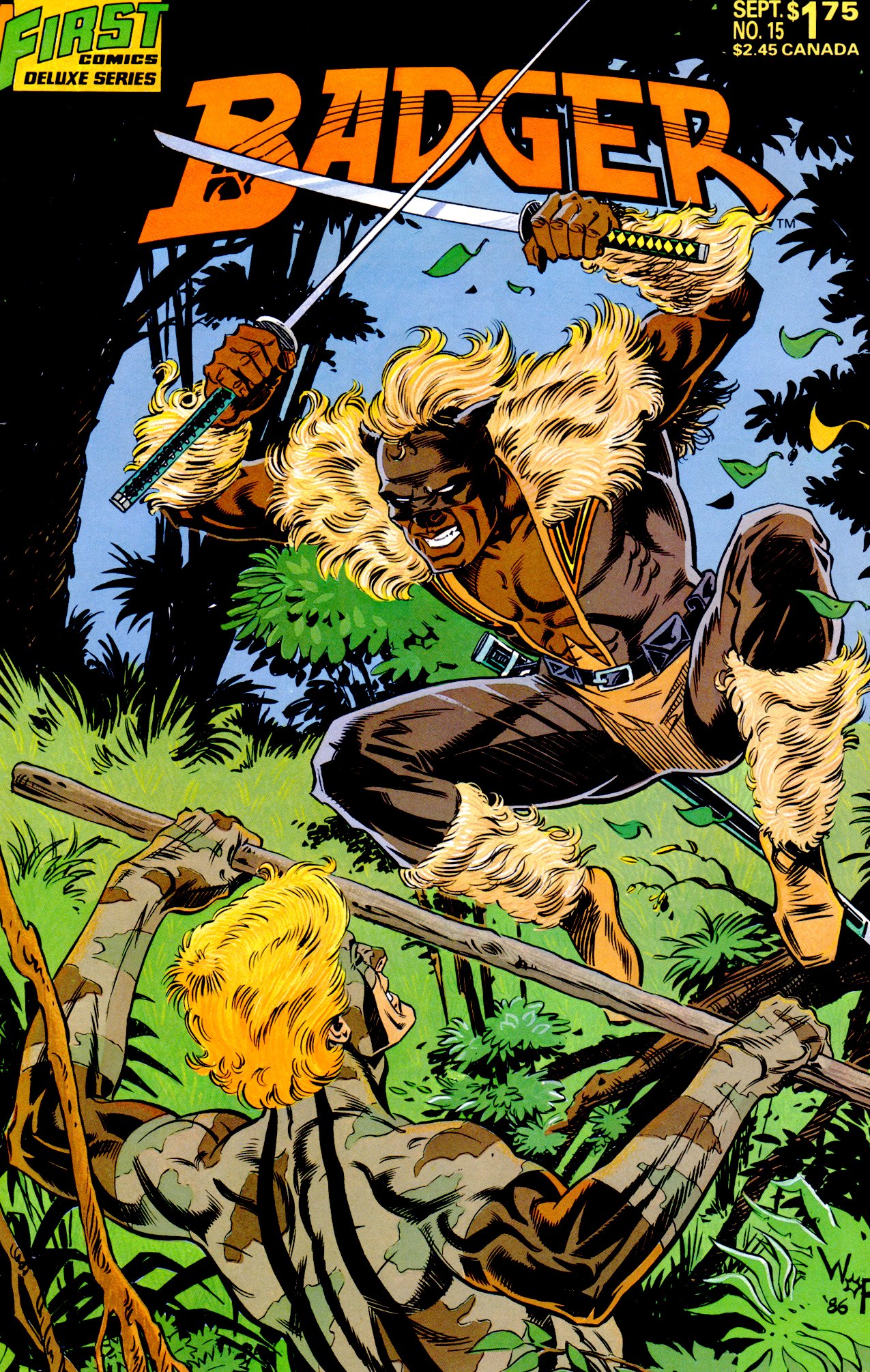 Read online The Badger comic -  Issue #15 - 1