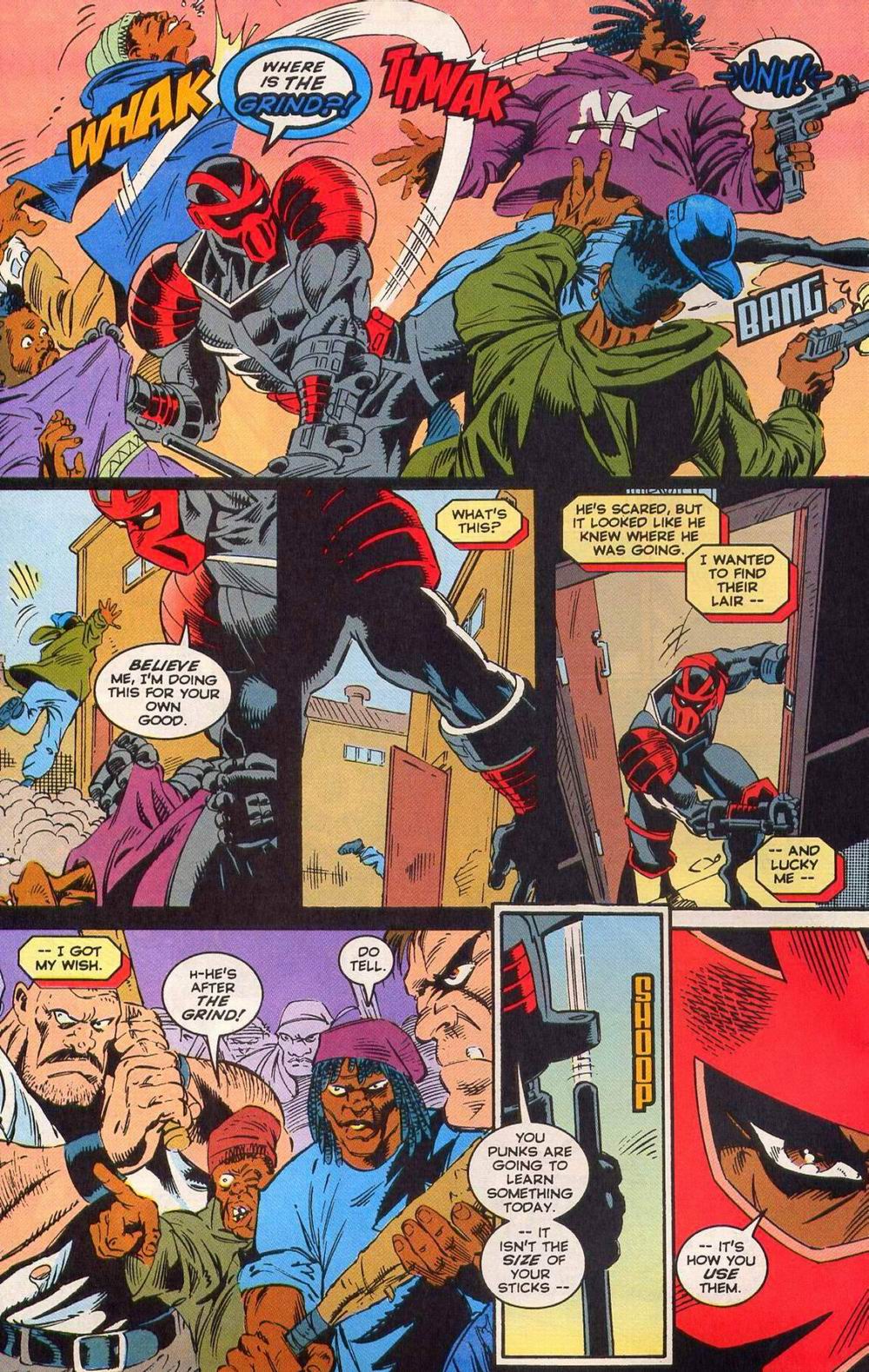 Read online Night Thrasher comic -  Issue #20 - 17