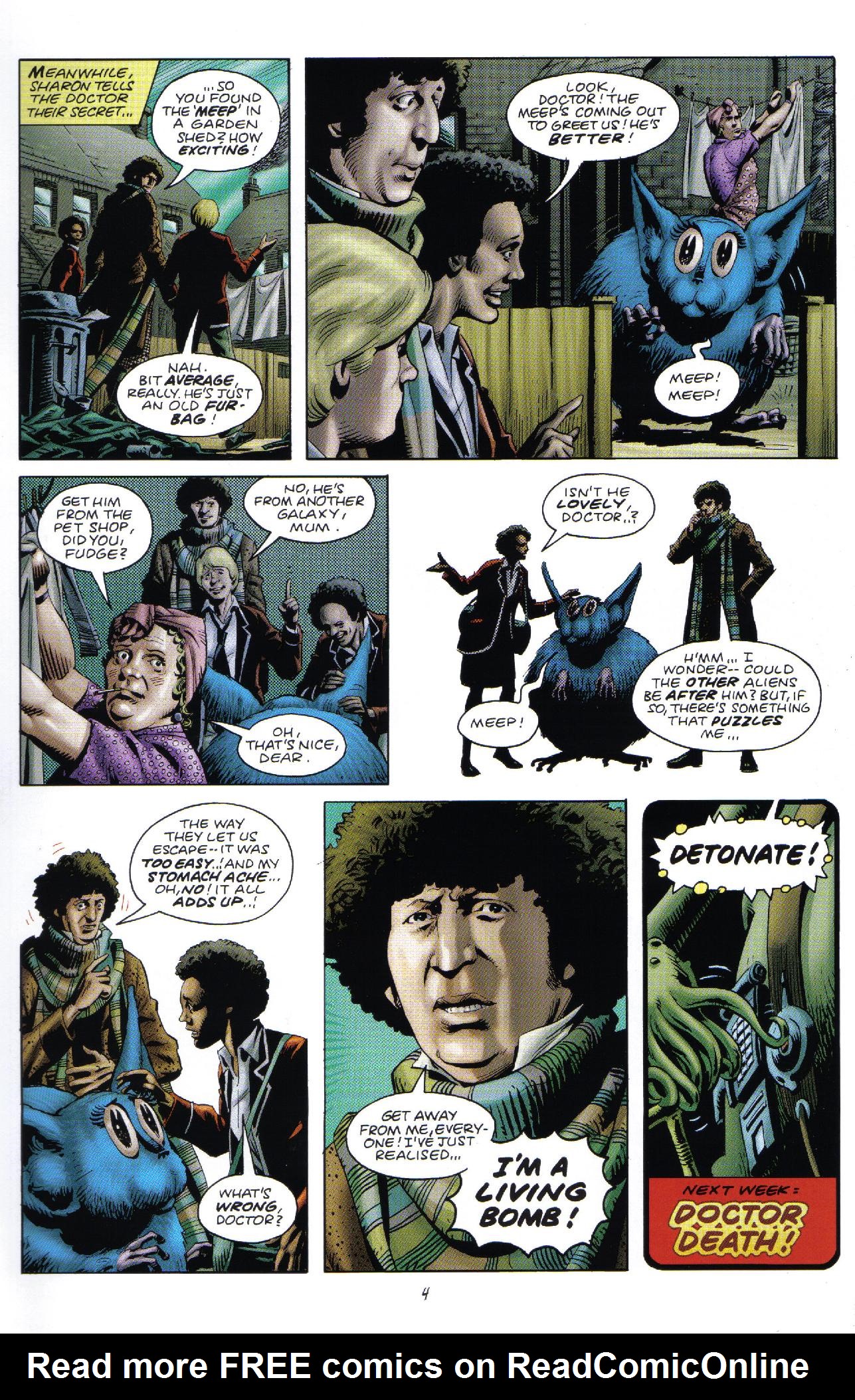Read online Doctor Who Classics comic -  Issue #5 - 6