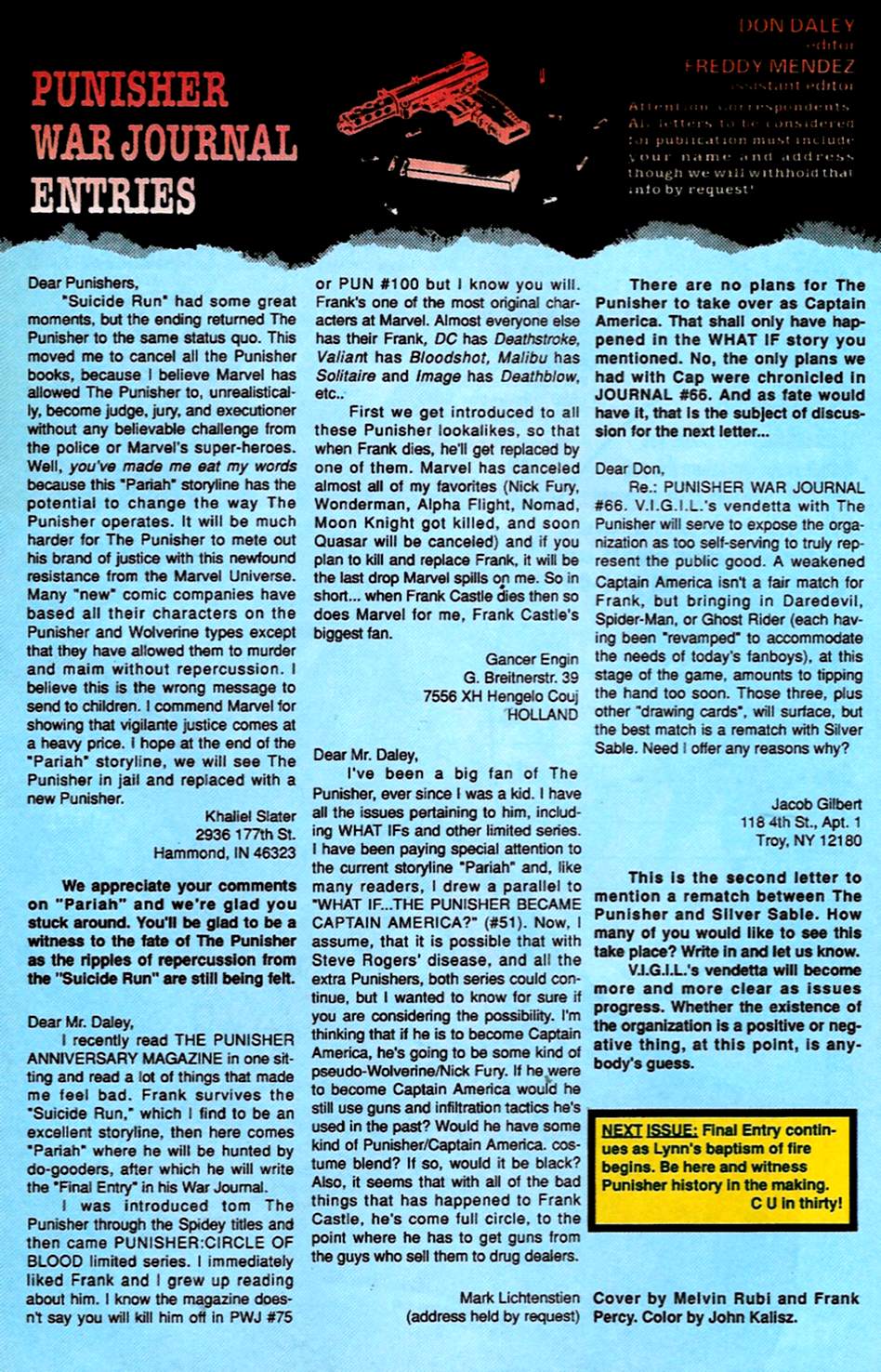 Read online The Punisher War Journal comic -  Issue #73 - 24