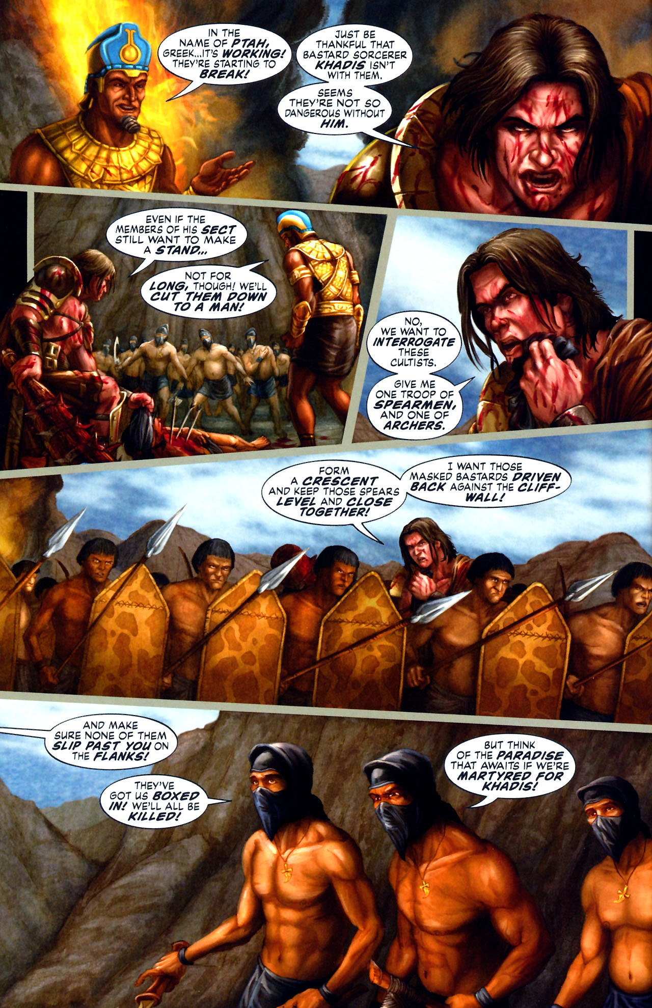 Read online Hercules: The Knives of Kush comic -  Issue #3 - 8