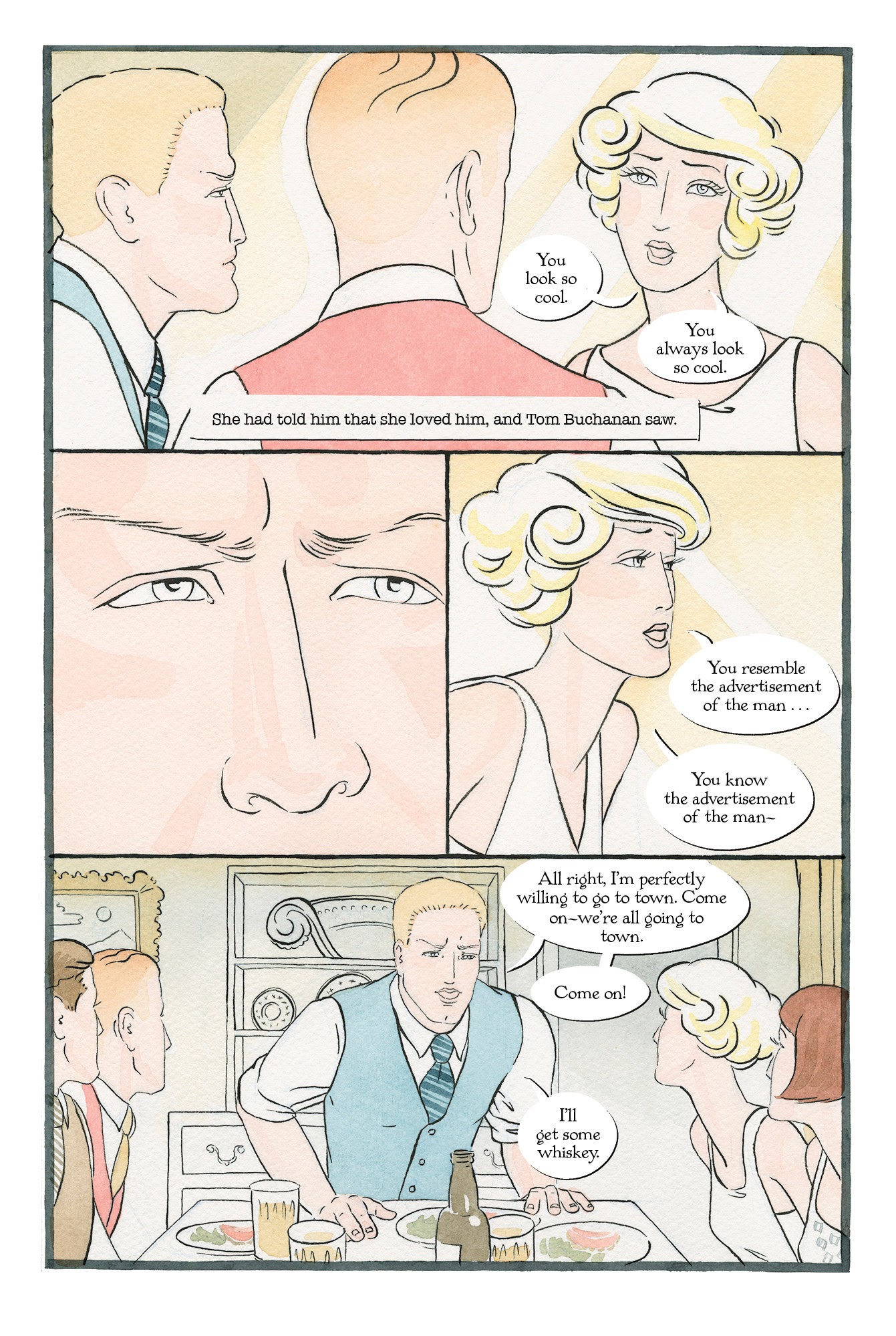Read online The Great Gatsby: The Graphic Novel comic -  Issue # TPB (Part 2) - 46