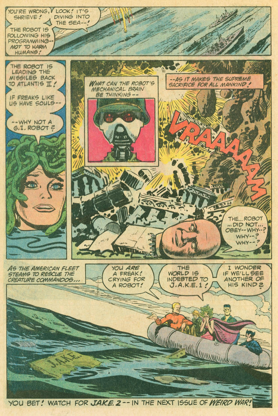 Read online Weird War Tales (1971) comic -  Issue #111 - 32