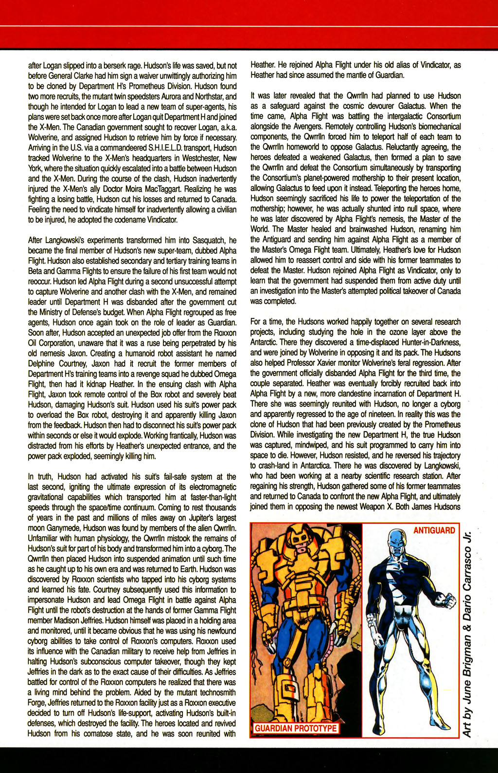 Read online All-New Official Handbook of the Marvel Universe A to Z comic -  Issue #5 - 11