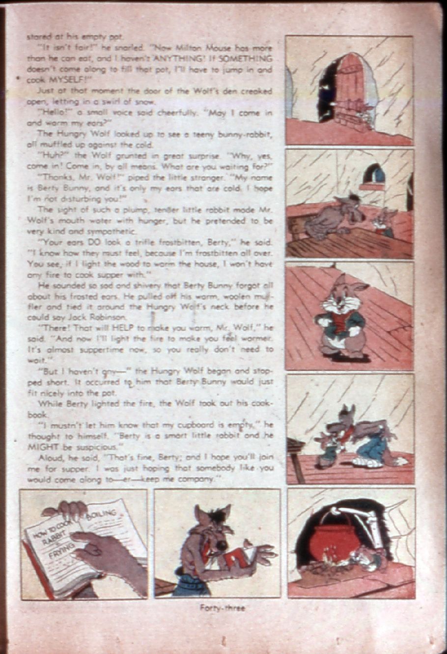 Read online Our Gang Comics comic -  Issue #3 - 45