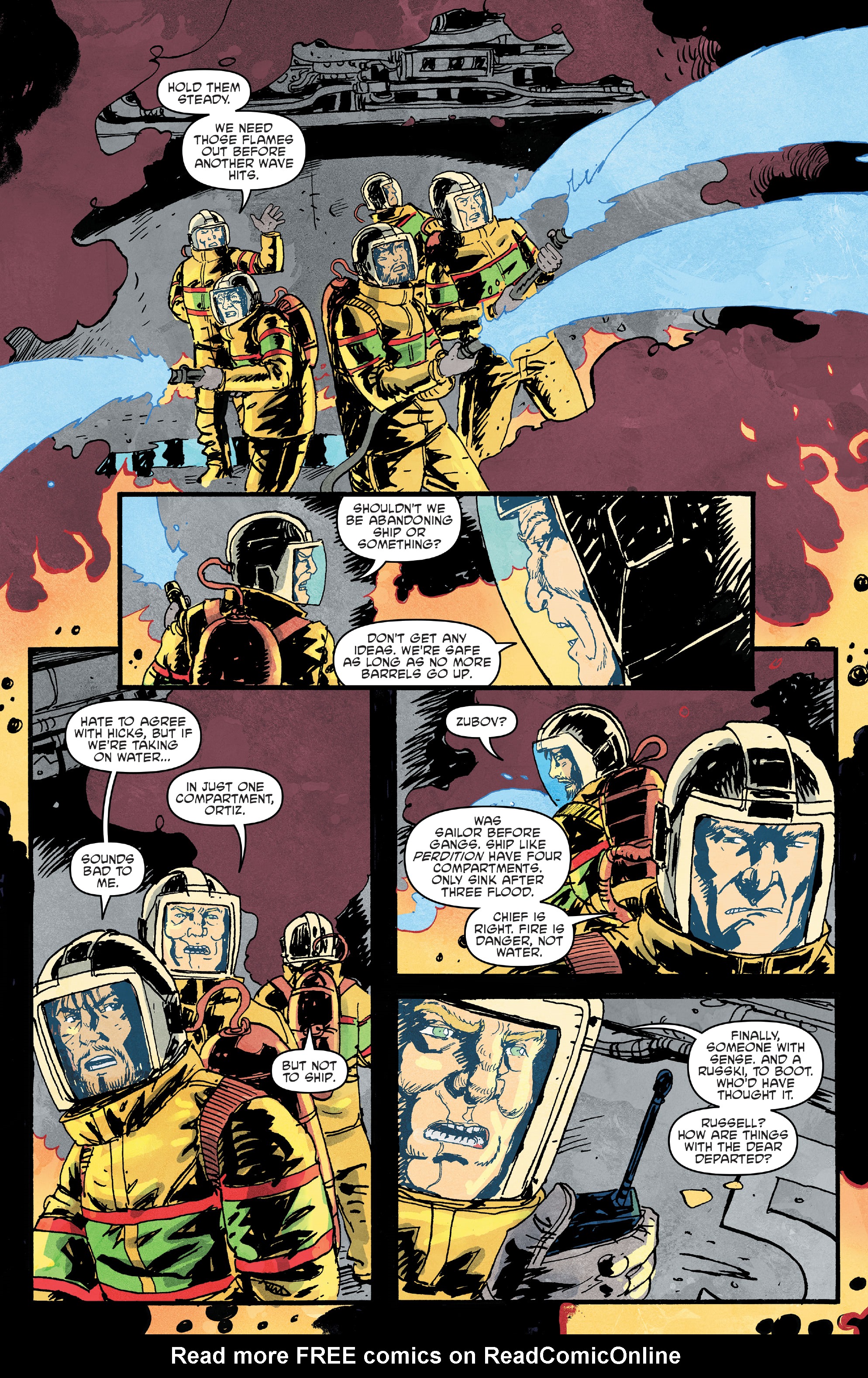 Read online Dead Seas comic -  Issue #3 - 12