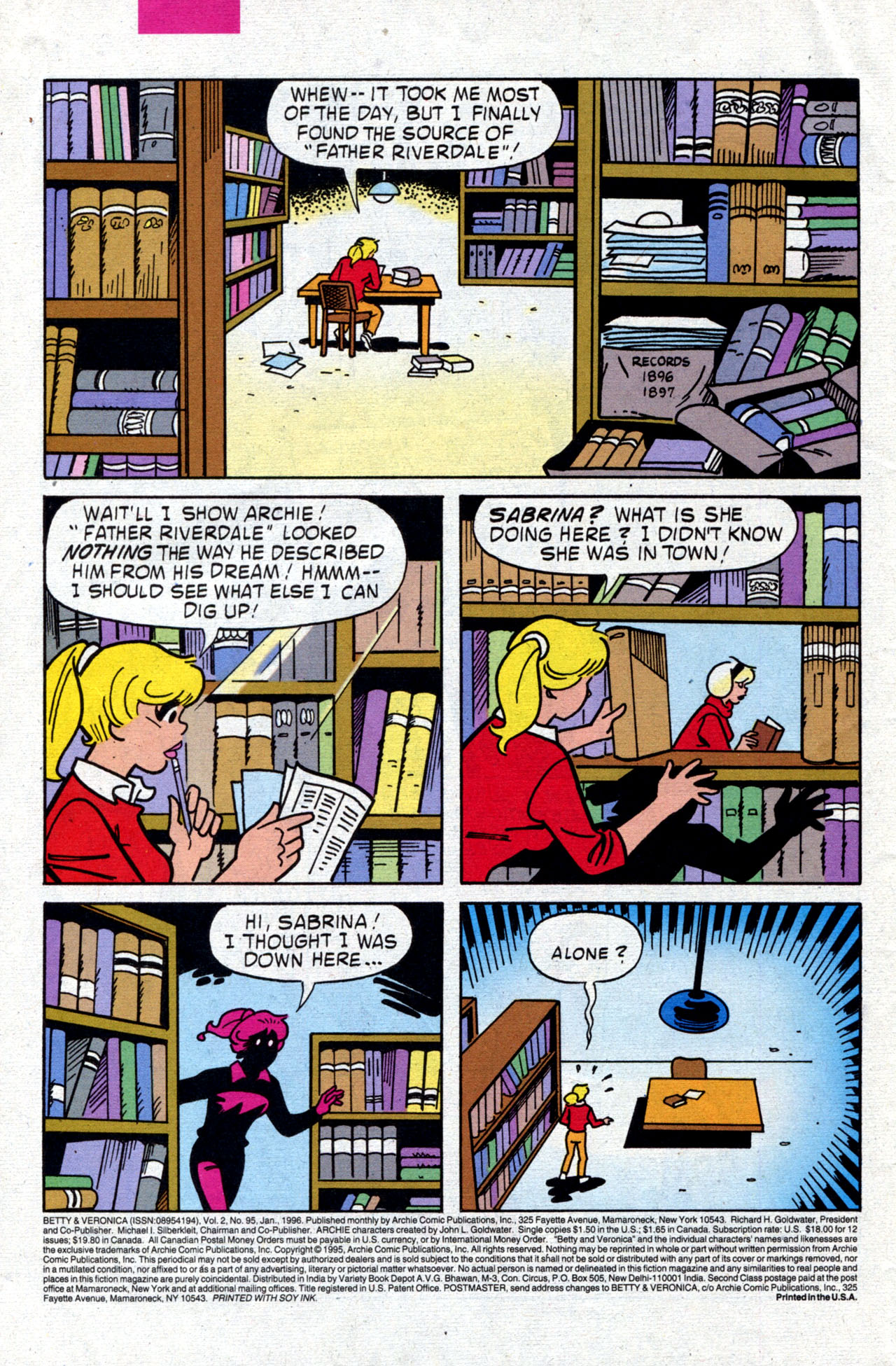Read online Betty and Veronica (1987) comic -  Issue #95 - 4
