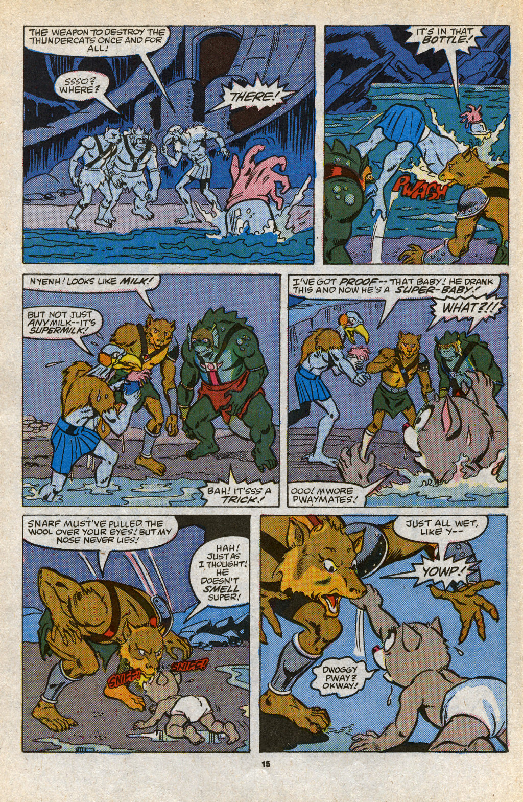 Read online ThunderCats (1985) comic -  Issue #21 - 23