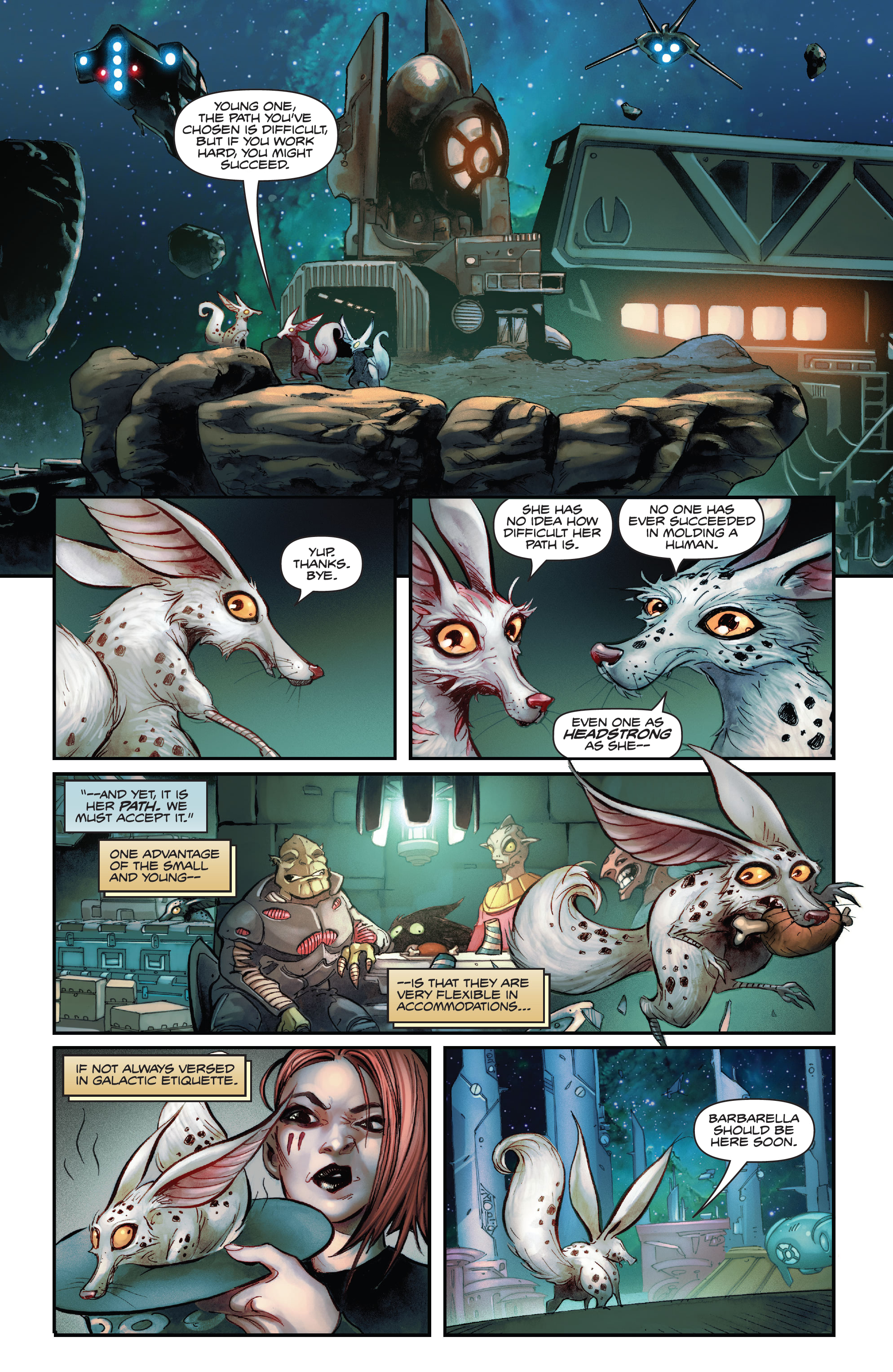 Read online Barbarella (2021) comic -  Issue #6 - 9