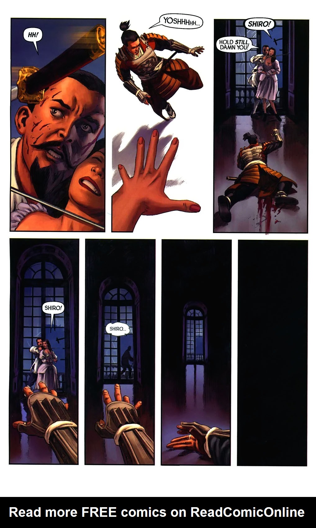 Read online Samurai: Heaven and Earth comic -  Issue #5 - 22