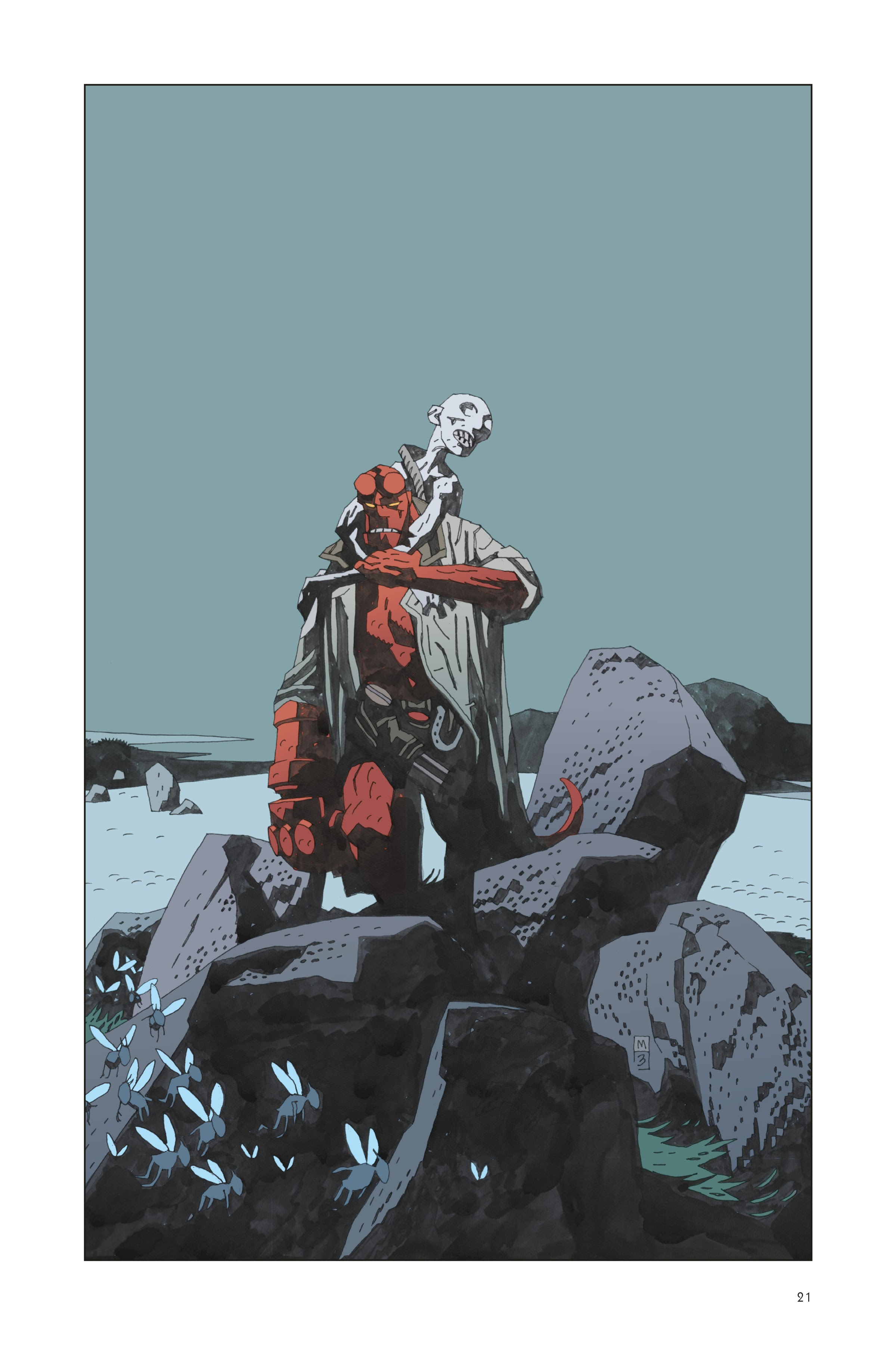 Read online Hellboy: 25 Years of Covers comic -  Issue # TPB (Part 1) - 23