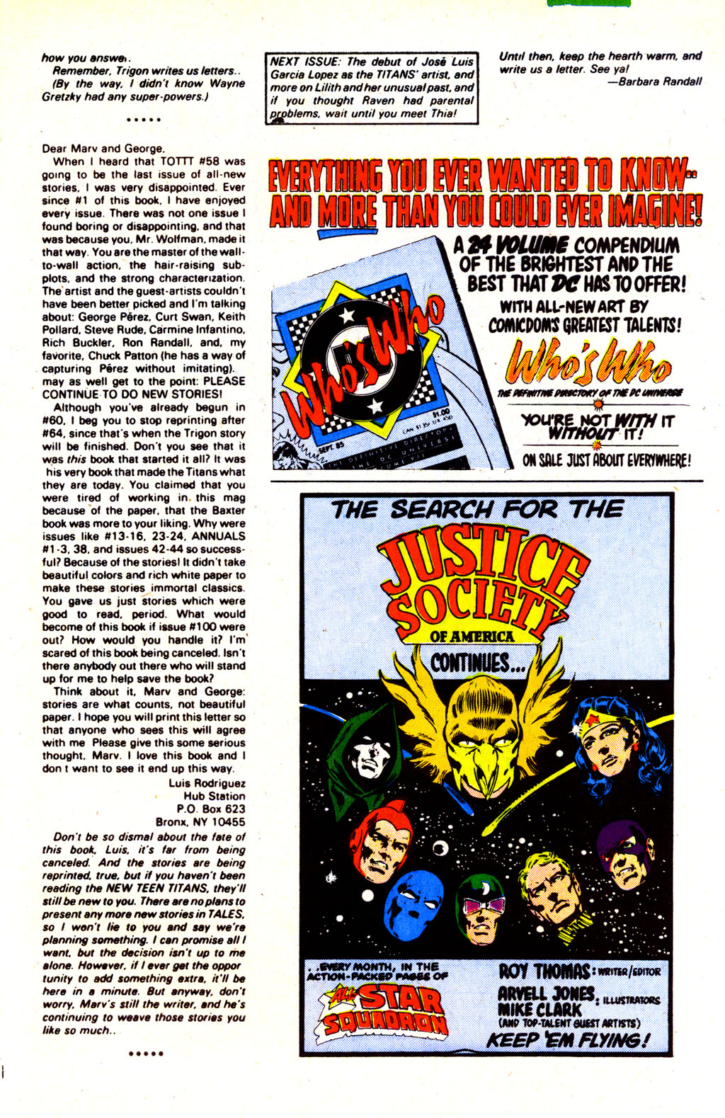 Read online Tales of the Teen Titans comic -  Issue #65 - 27