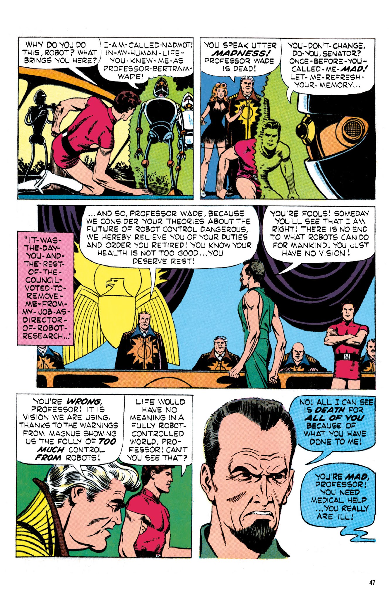 Read online Magnus, Robot Fighter Archives comic -  Issue # TPB 2 (Part 1) - 49