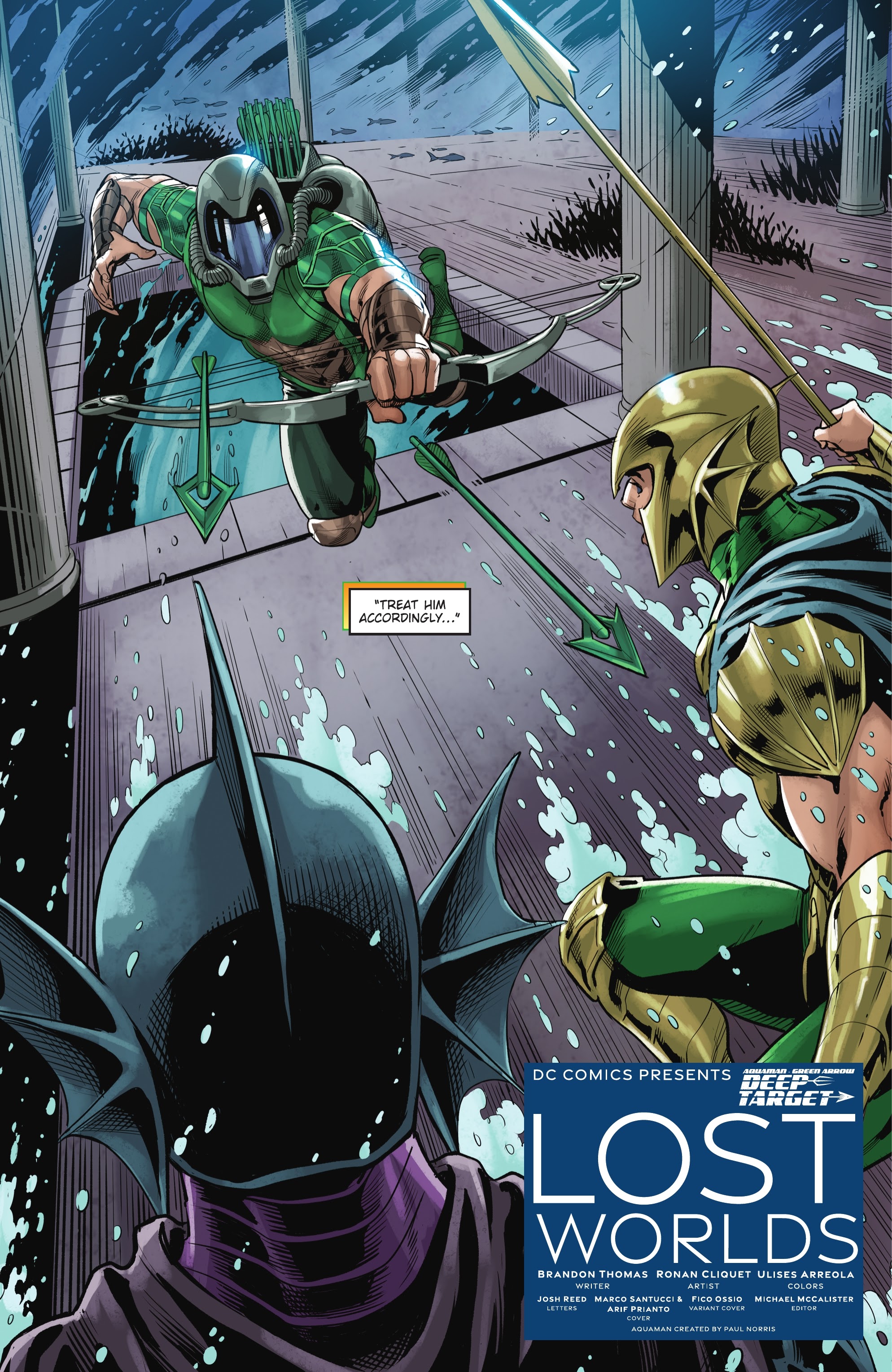 Read online Aquaman/Green Arrow - Deep Target comic -  Issue #6 - 26