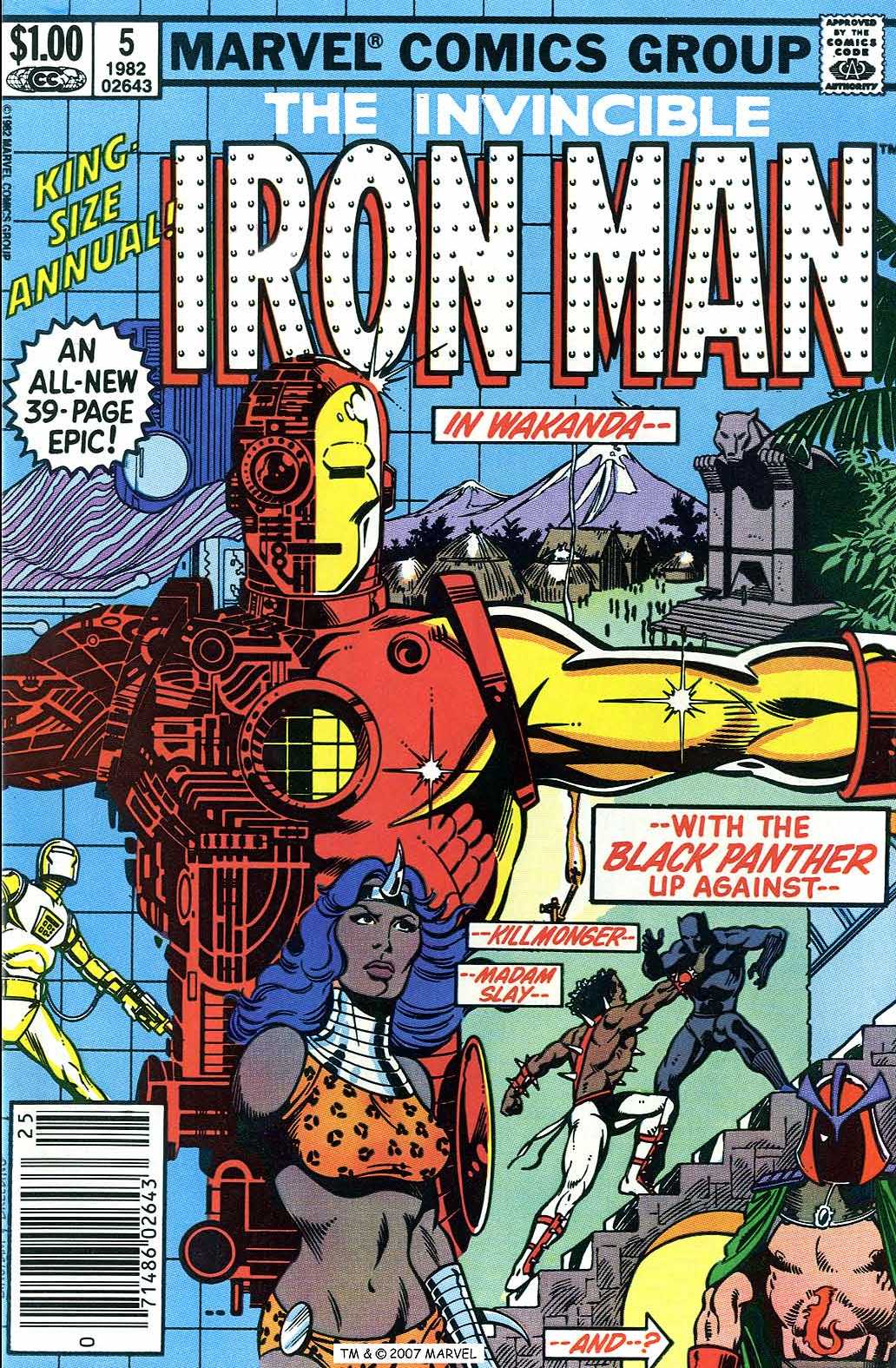 Read online Iron Man Annual comic -  Issue #5 - 1