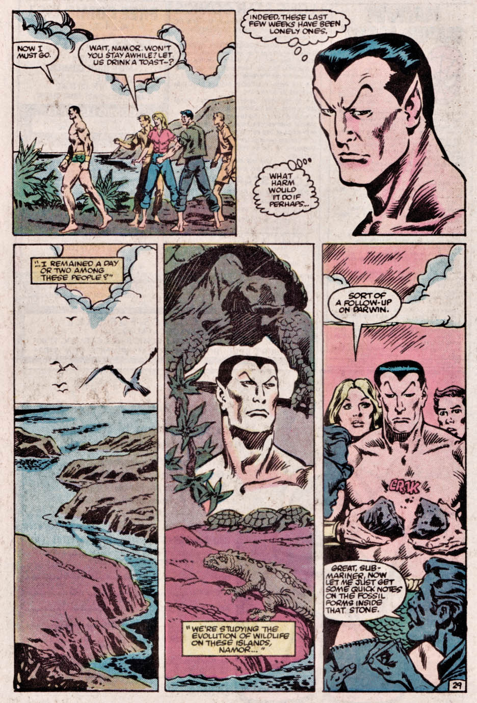 What If? (1977) issue 41 - The Sub-mariner had saved Atlantis from its destiny - Page 29