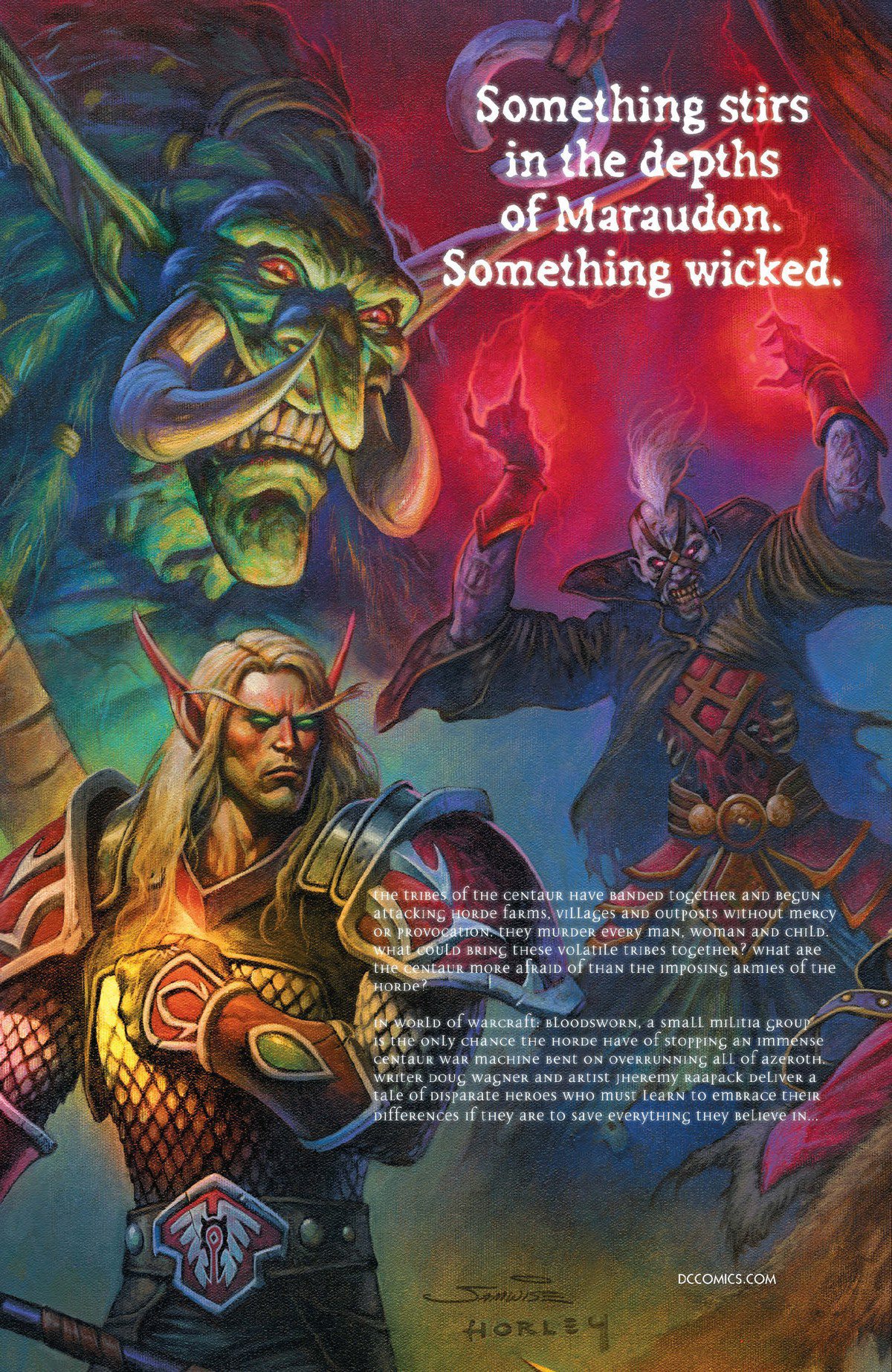 Read online World of Warcraft: Bloodsworn comic -  Issue # Full - 143