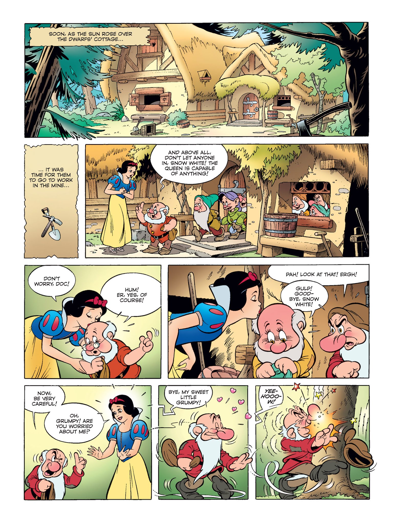 Read online Snow White and the Seven Dwarfs (2017) comic -  Issue # Full - 34