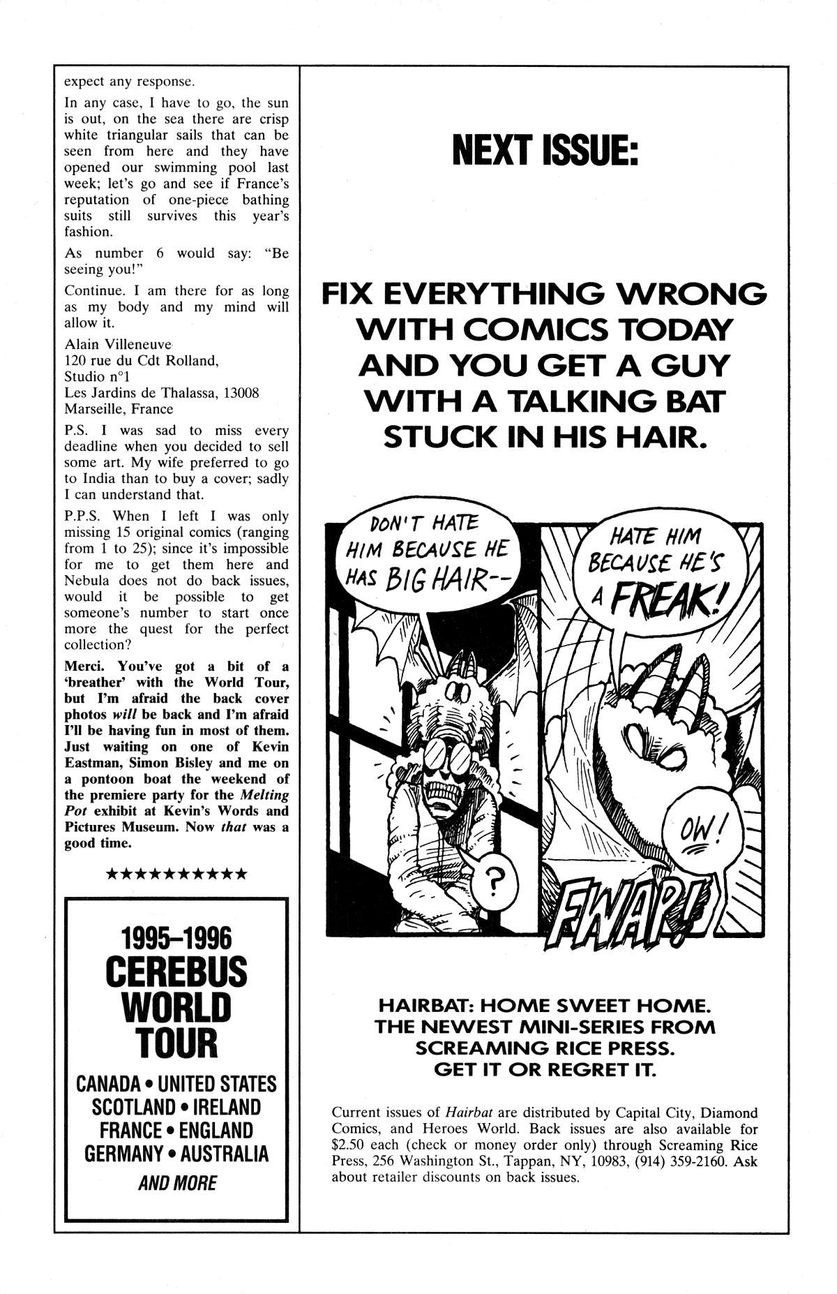 Read online Cerebus comic -  Issue #187 - 29