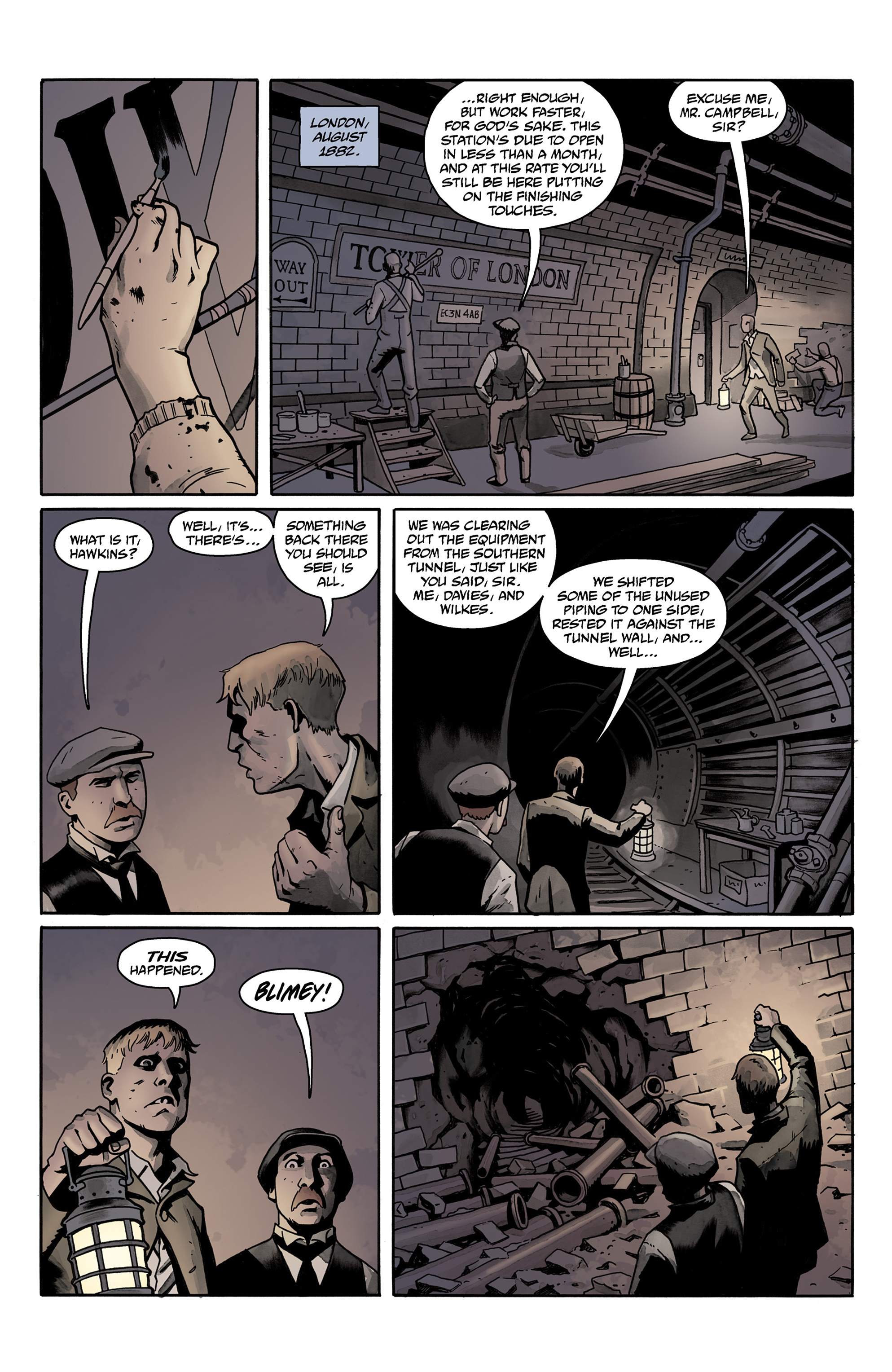 Read online Witchfinder: City of the Dead comic -  Issue #1 - 3