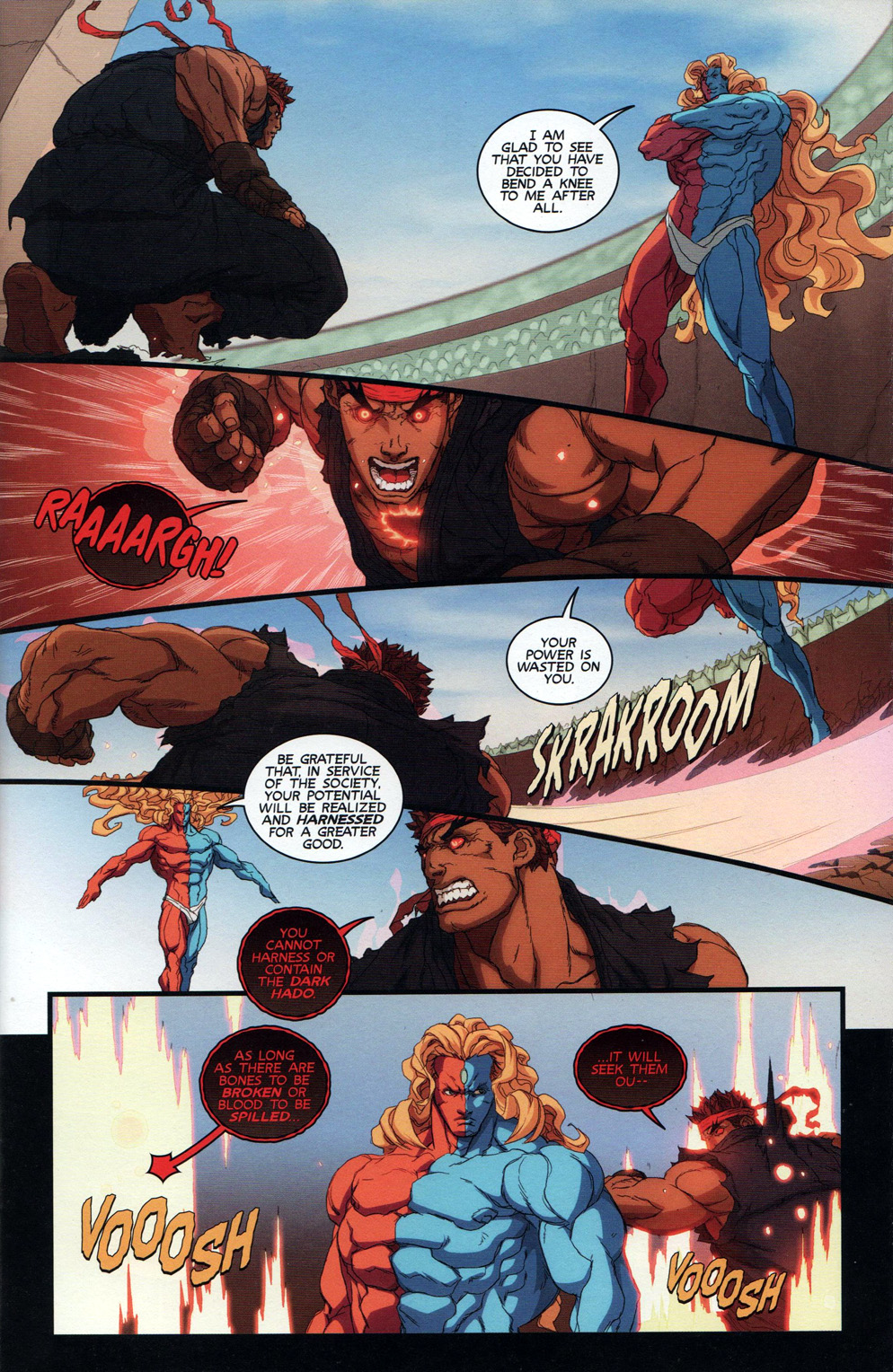 Street Fighter Unlimited issue 10 - Page 9
