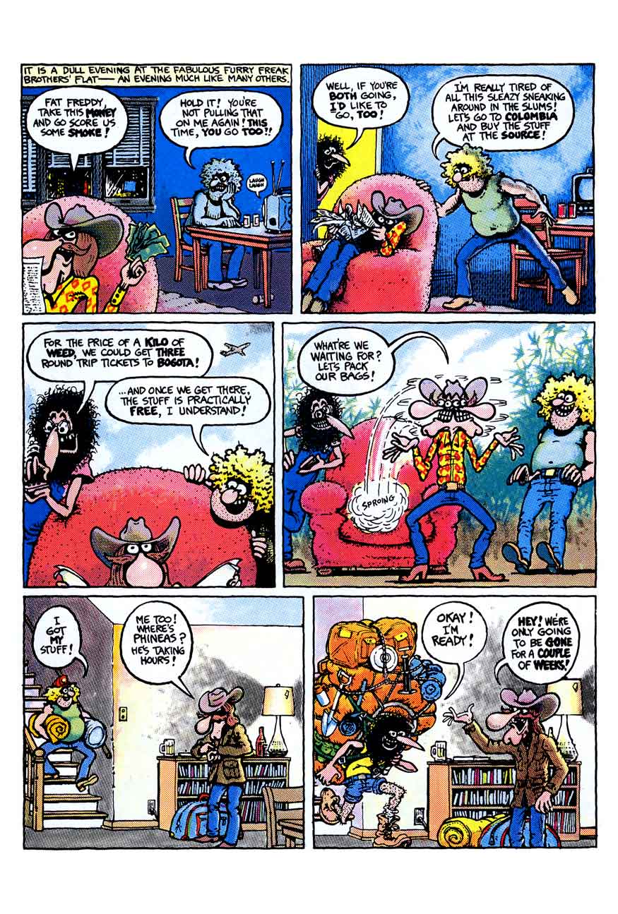 Read online The Fabulous Furry Freak Brothers comic -  Issue #8 - 4