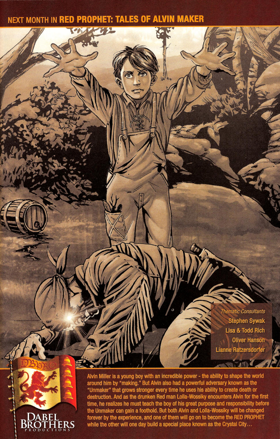 Read online Red Prophet: The Tales of Alvin Maker comic -  Issue #2 - 26