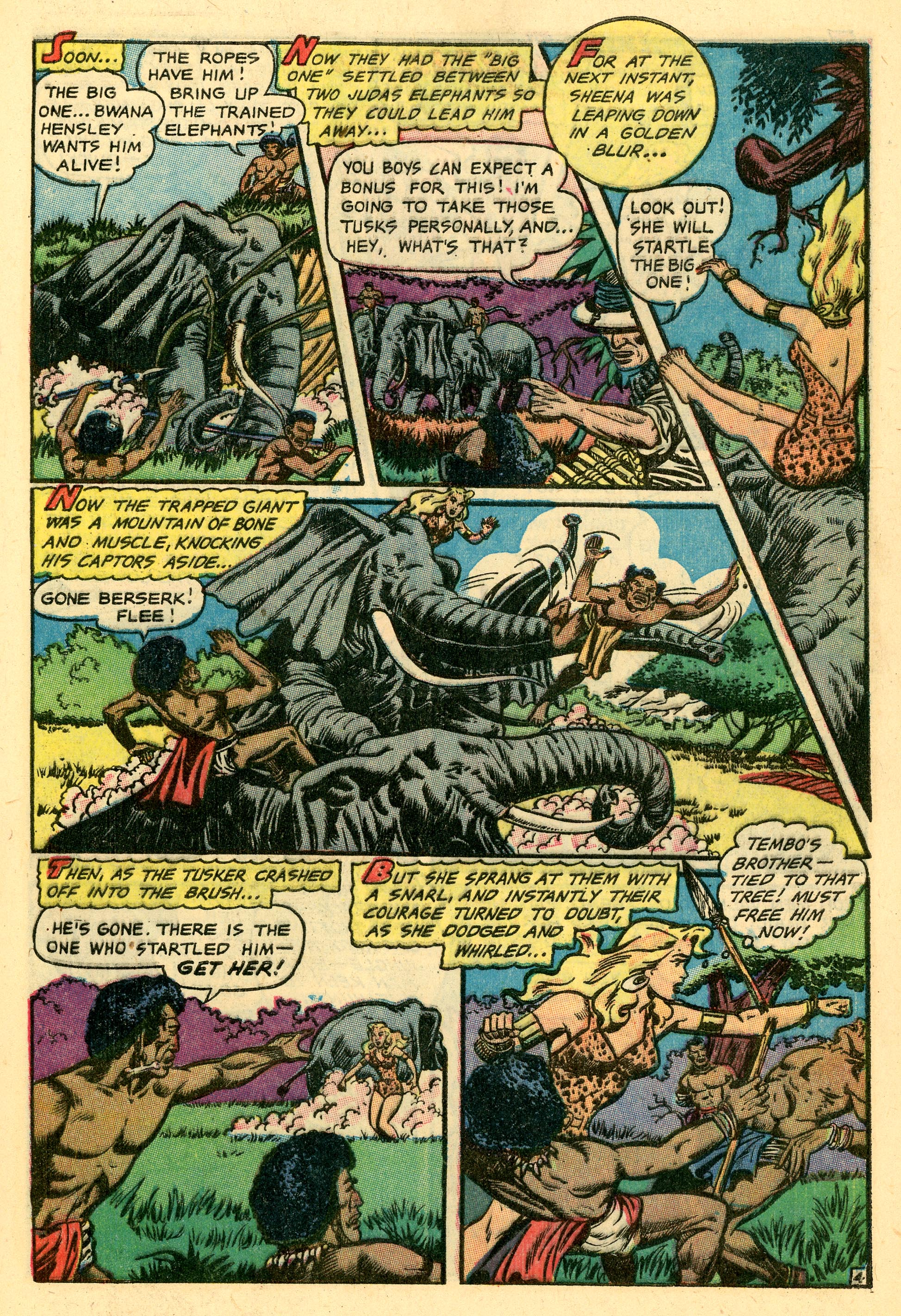 Read online Sheena, Queen of the Jungle (1942) comic -  Issue #17 - 29