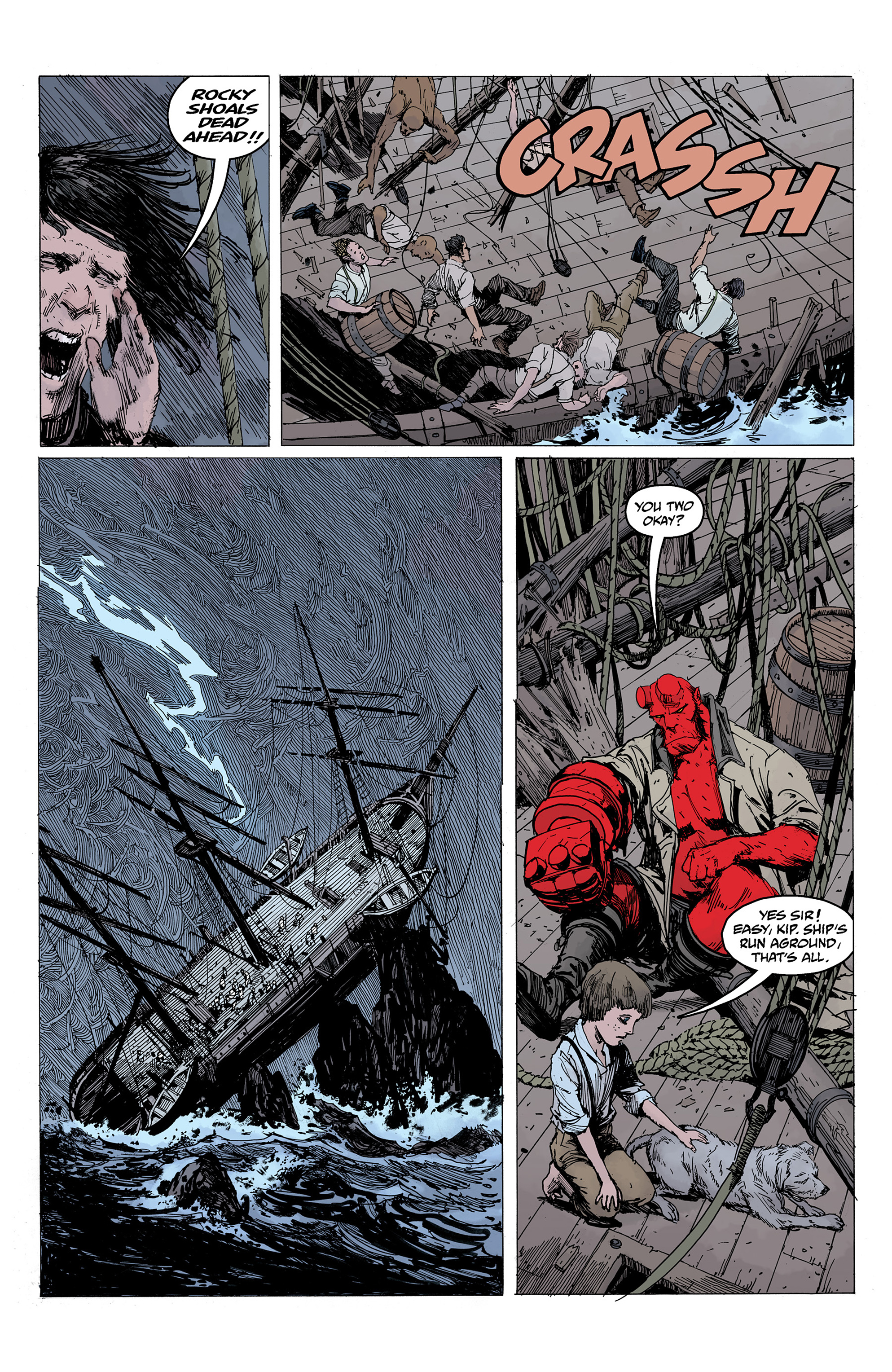 Read online Hellboy: Into the Silent Sea comic -  Issue # Full - 43