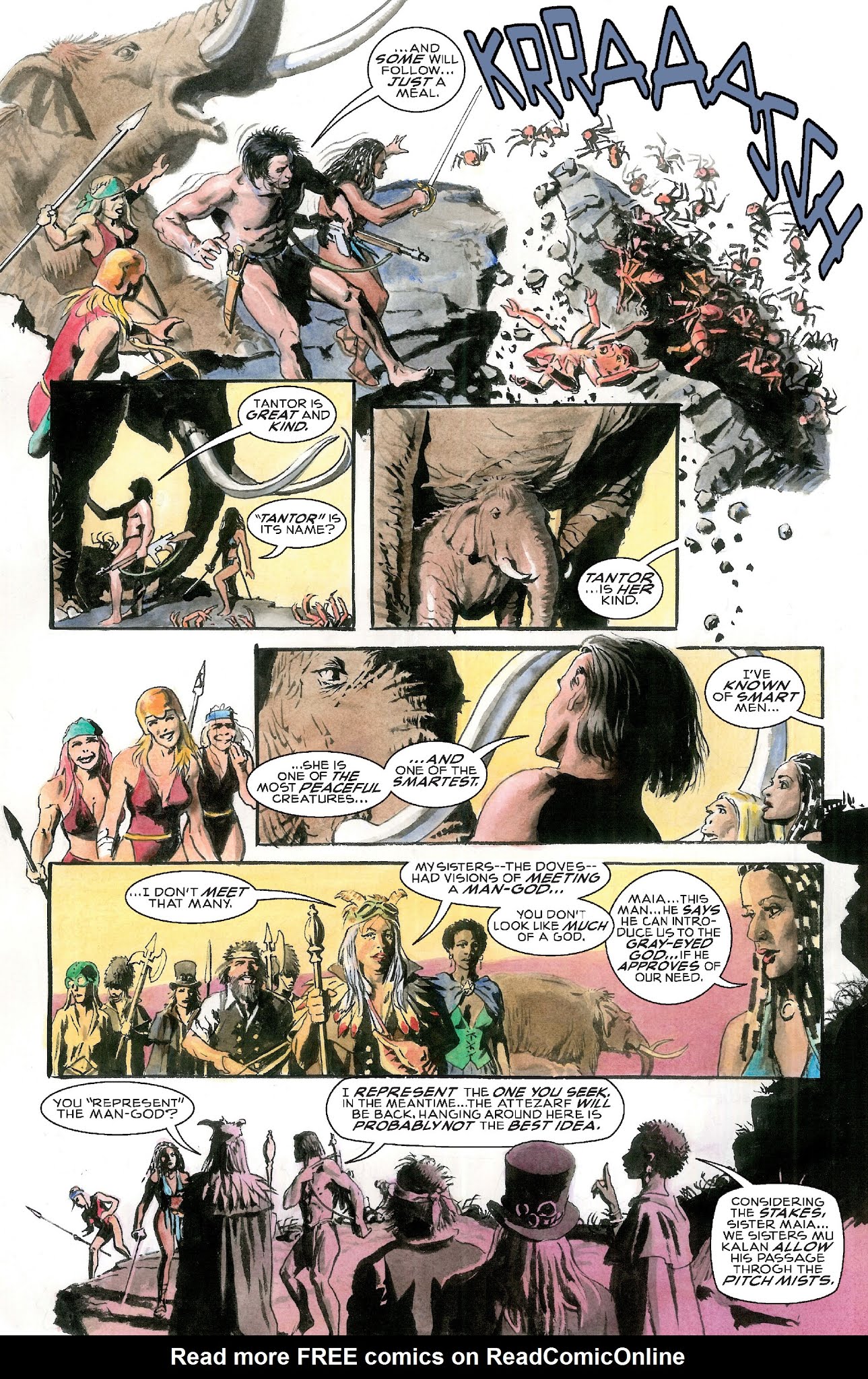 Read online The Once and Future Tarzan comic -  Issue # TPB - 19