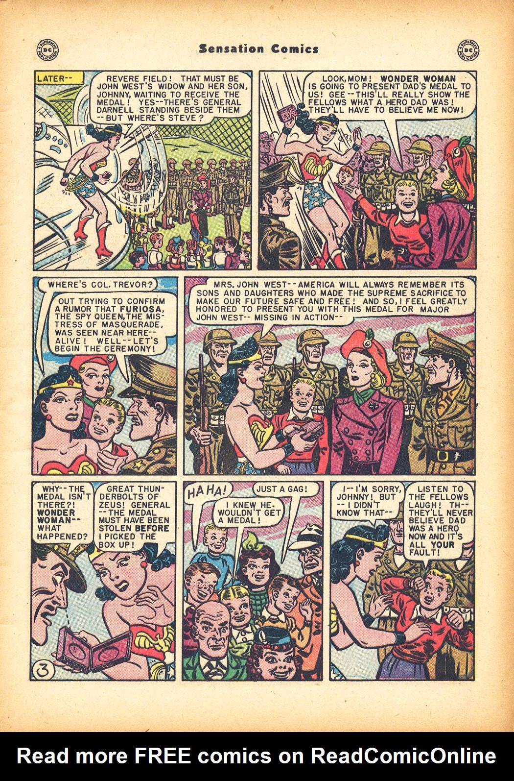 Read online Sensation (Mystery) Comics comic -  Issue #78 - 5