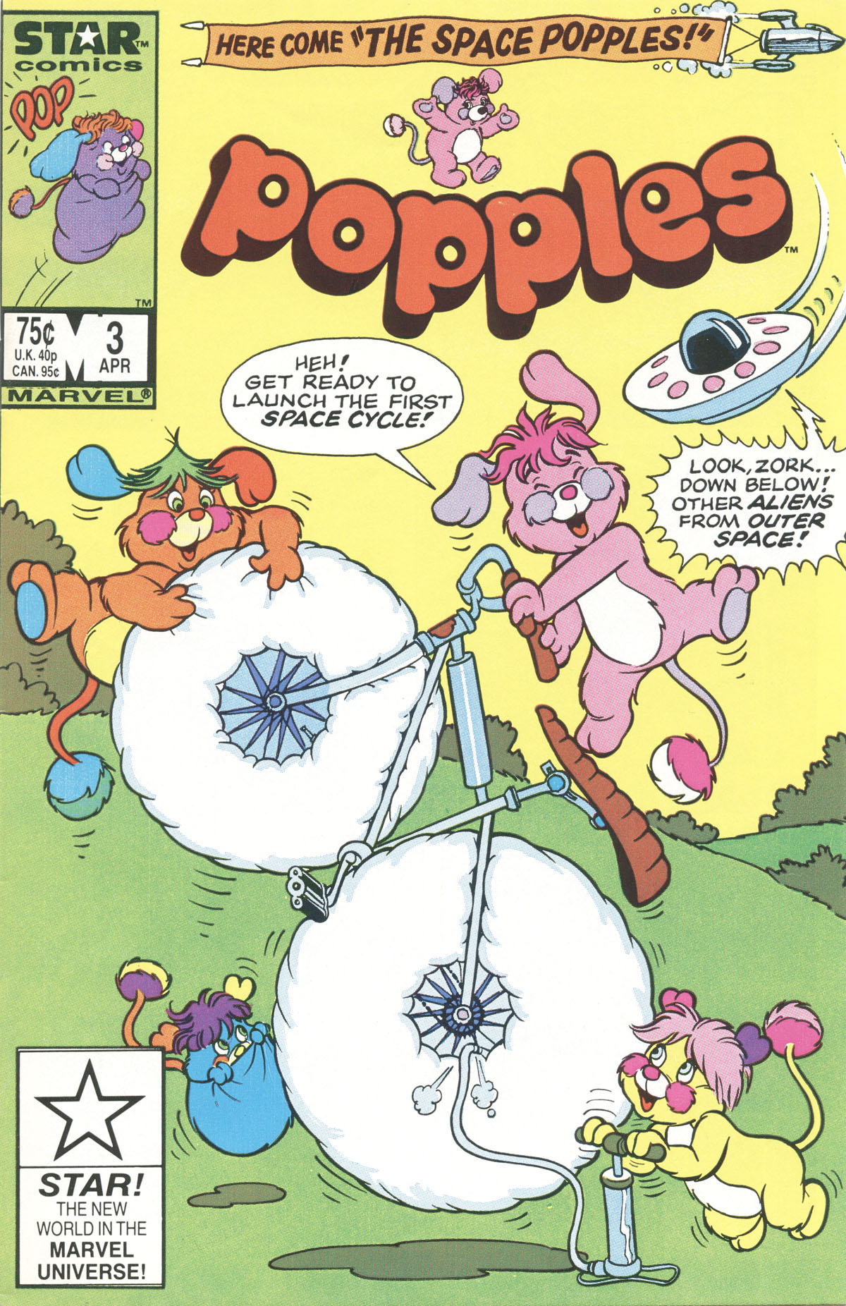 Read online Popples comic -  Issue #3 - 1