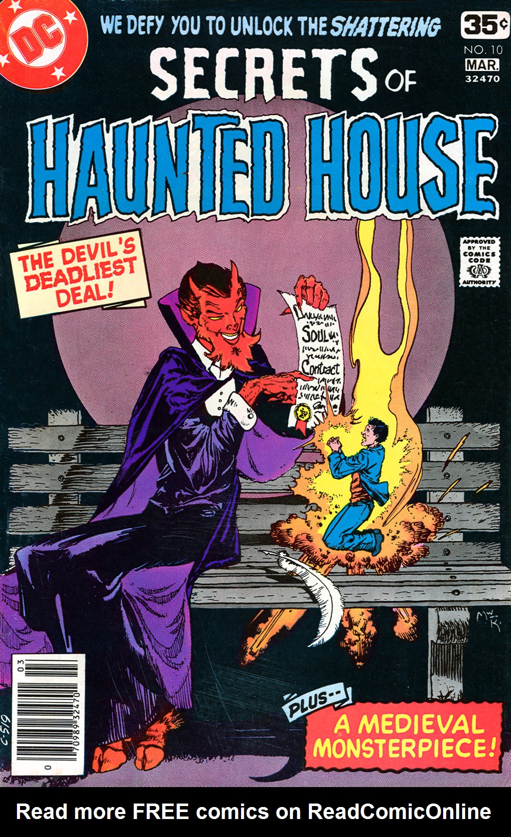 Read online Secrets of Haunted House comic -  Issue #10 - 1