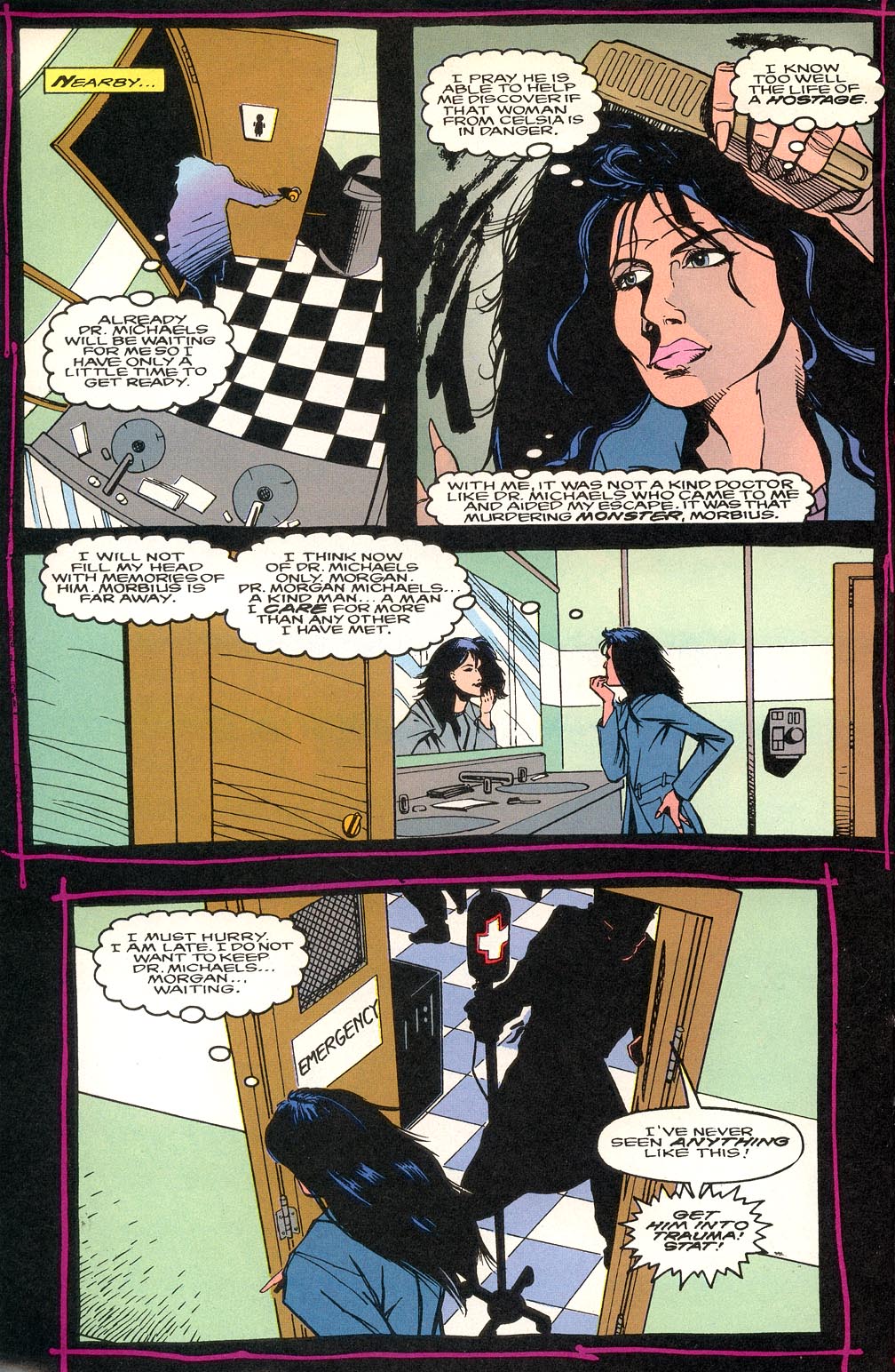 Read online Morbius: The Living Vampire (1992) comic -  Issue #30 - 21