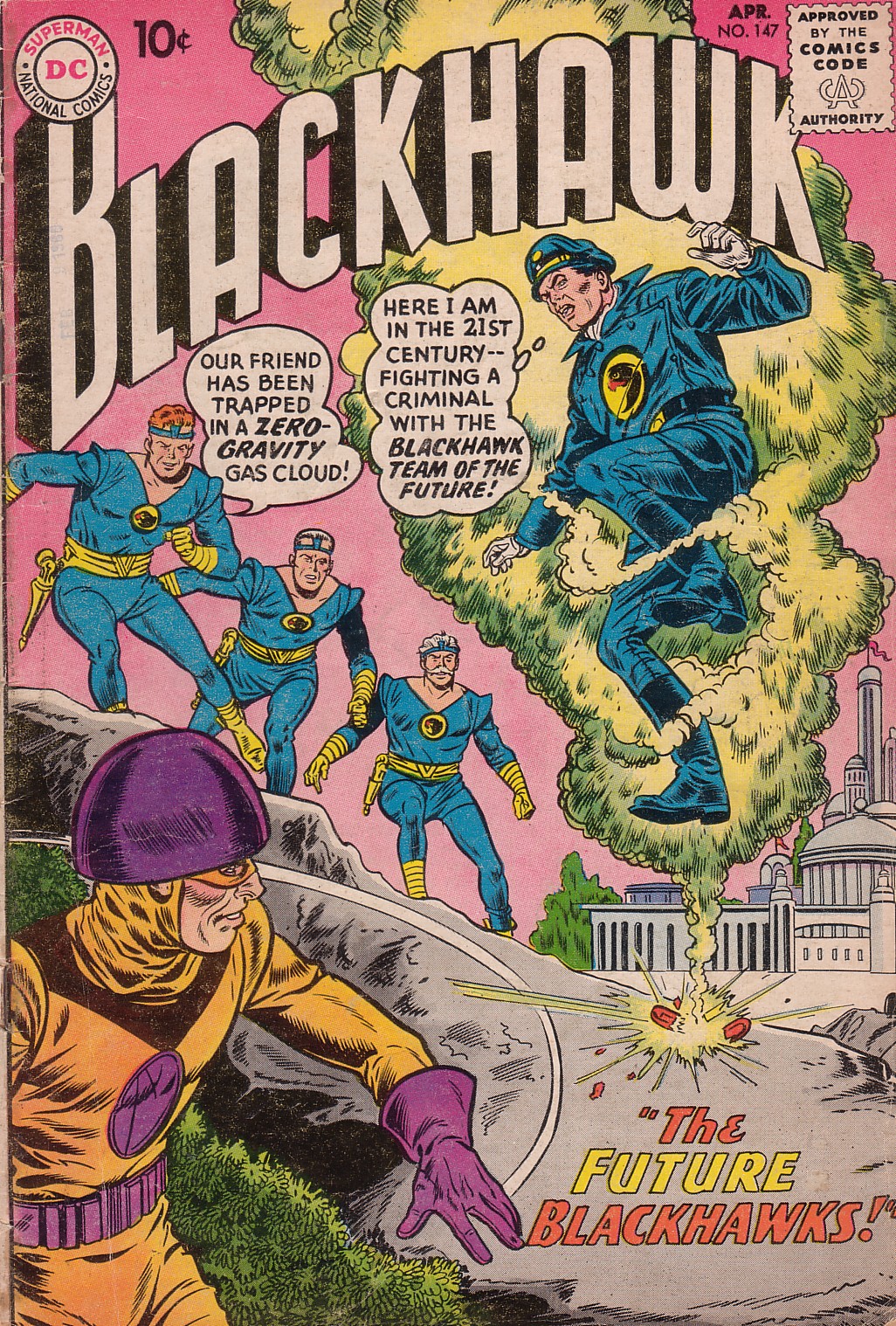 Read online Blackhawk (1957) comic -  Issue #147 - 1