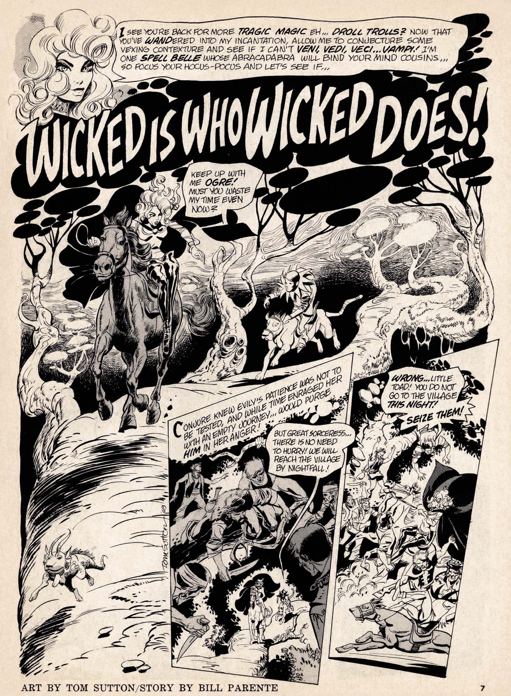 Read online Vampirella (1969) comic -  Issue #3 - 7