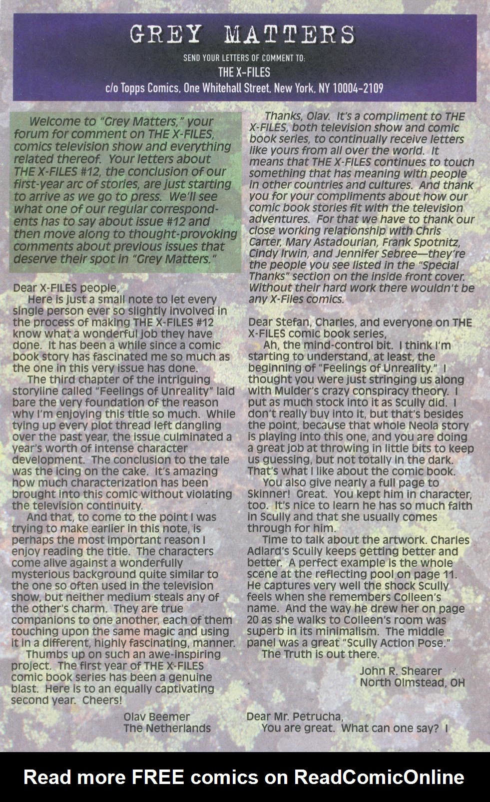 Read online The X-Files (1995) comic -  Issue #14 - 29