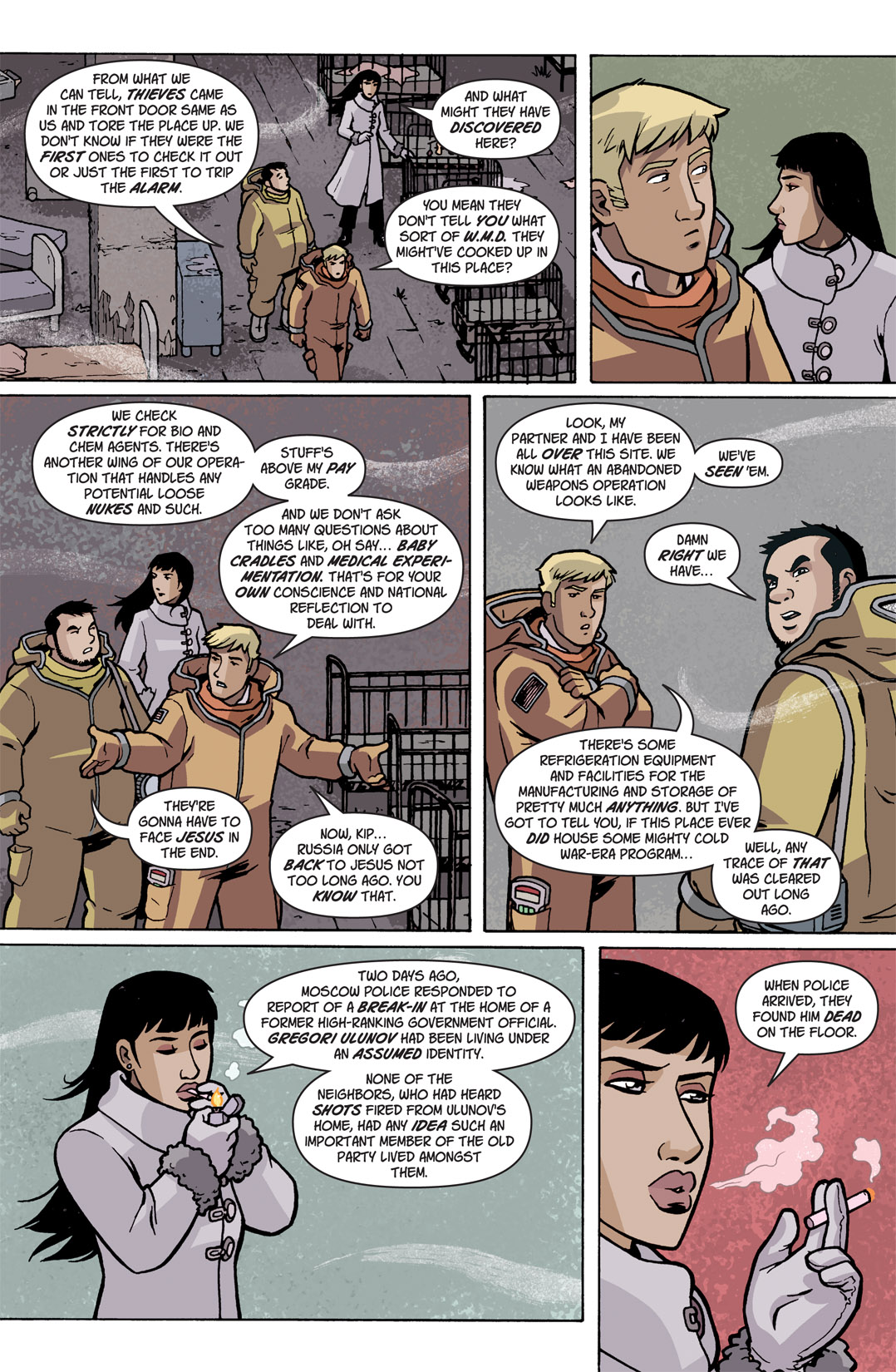Read online Ghost Projekt comic -  Issue #1 - 19