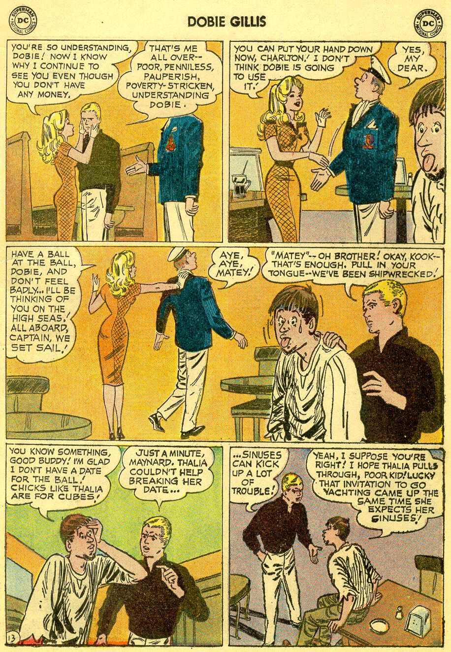 Read online Many Loves of Dobie Gillis comic -  Issue #4 - 17