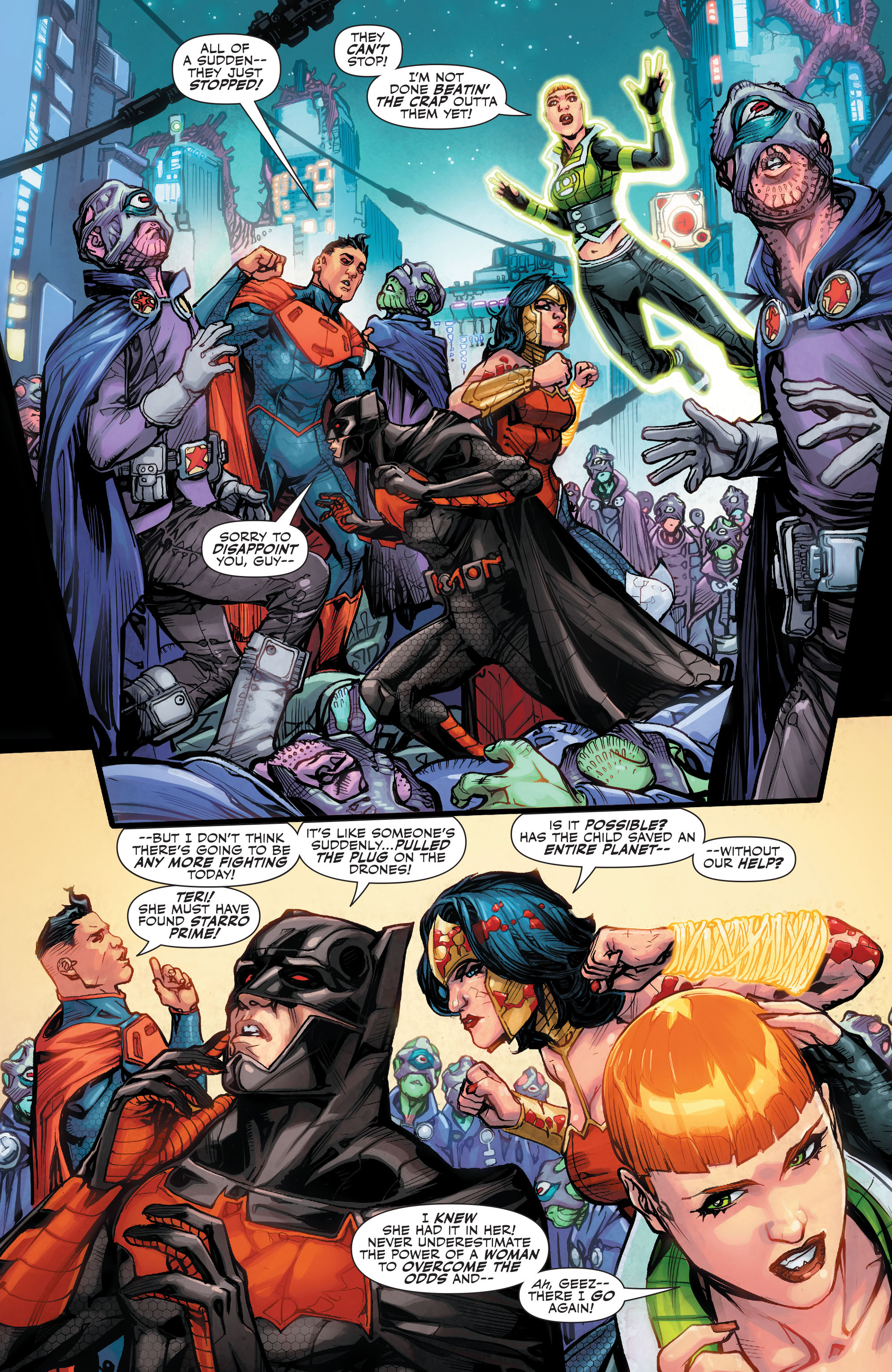 Read online Justice League 3001 comic -  Issue #2 - 18