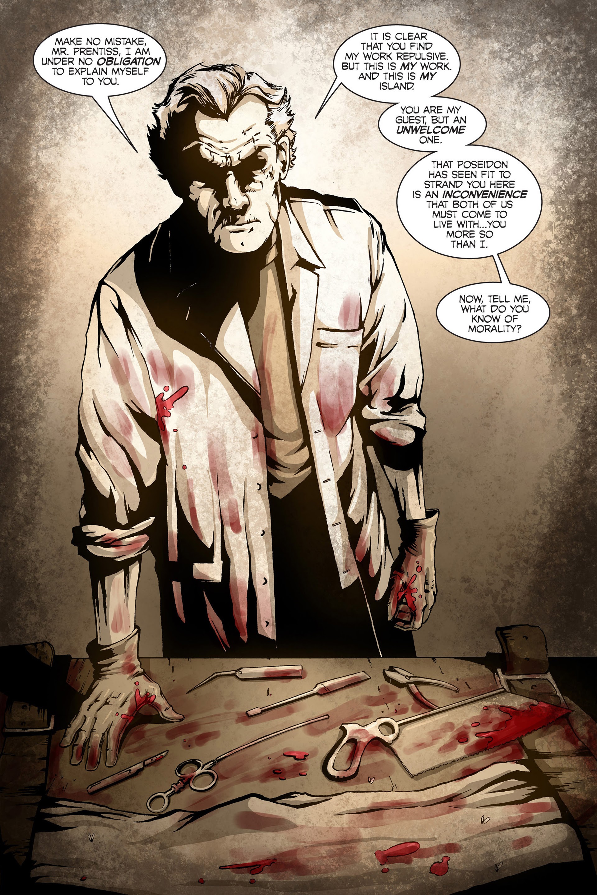 Read online The Army of Dr. Moreau comic -  Issue #3 - 3