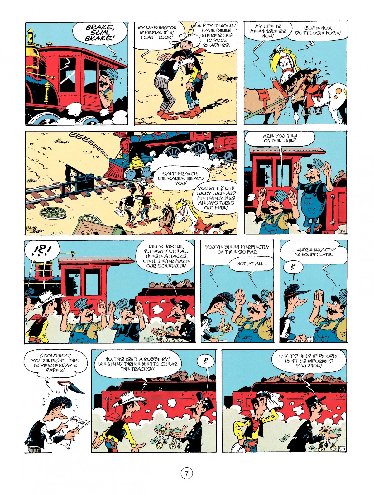 Read online A Lucky Luke Adventure comic -  Issue #41 - 7