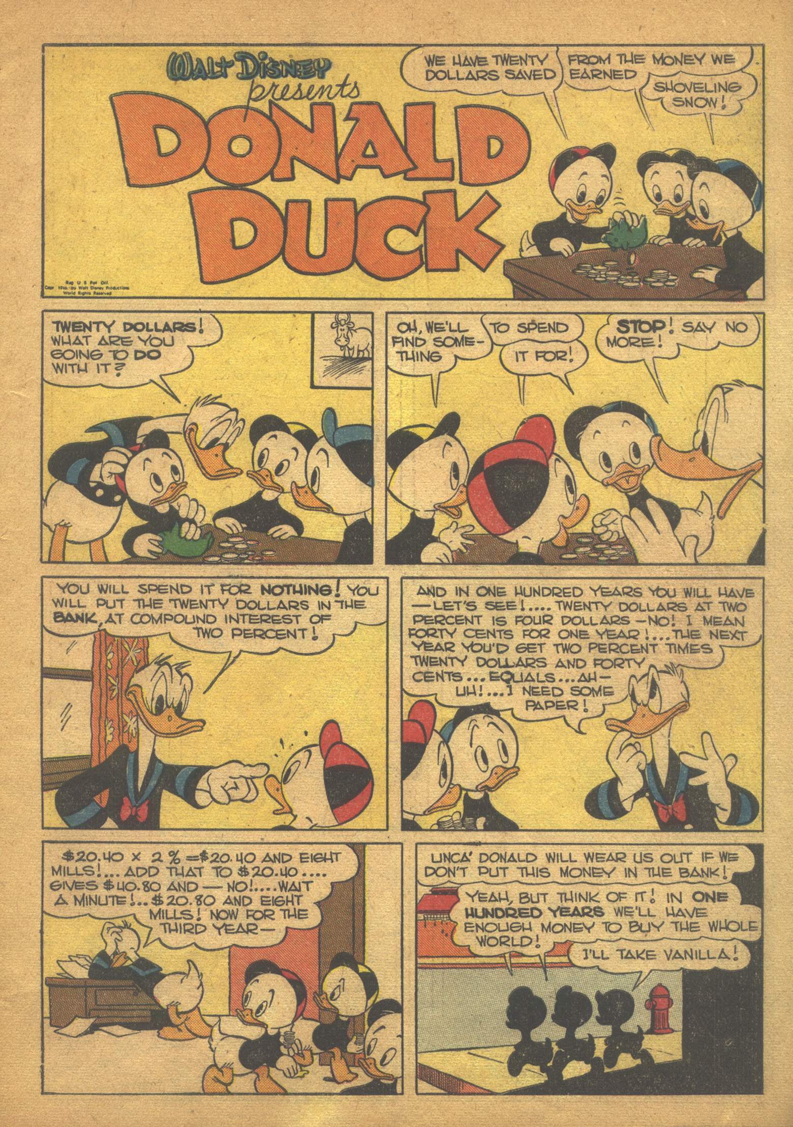 Read online Walt Disney's Comics and Stories comic -  Issue #67 - 3