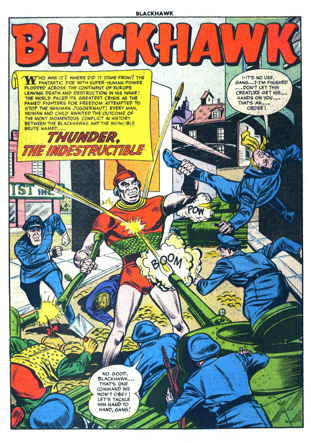 Read online Blackhawk (1957) comic -  Issue #88 - 3