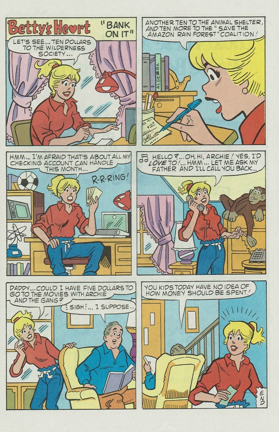 Read online Betty comic -  Issue #1 - 27