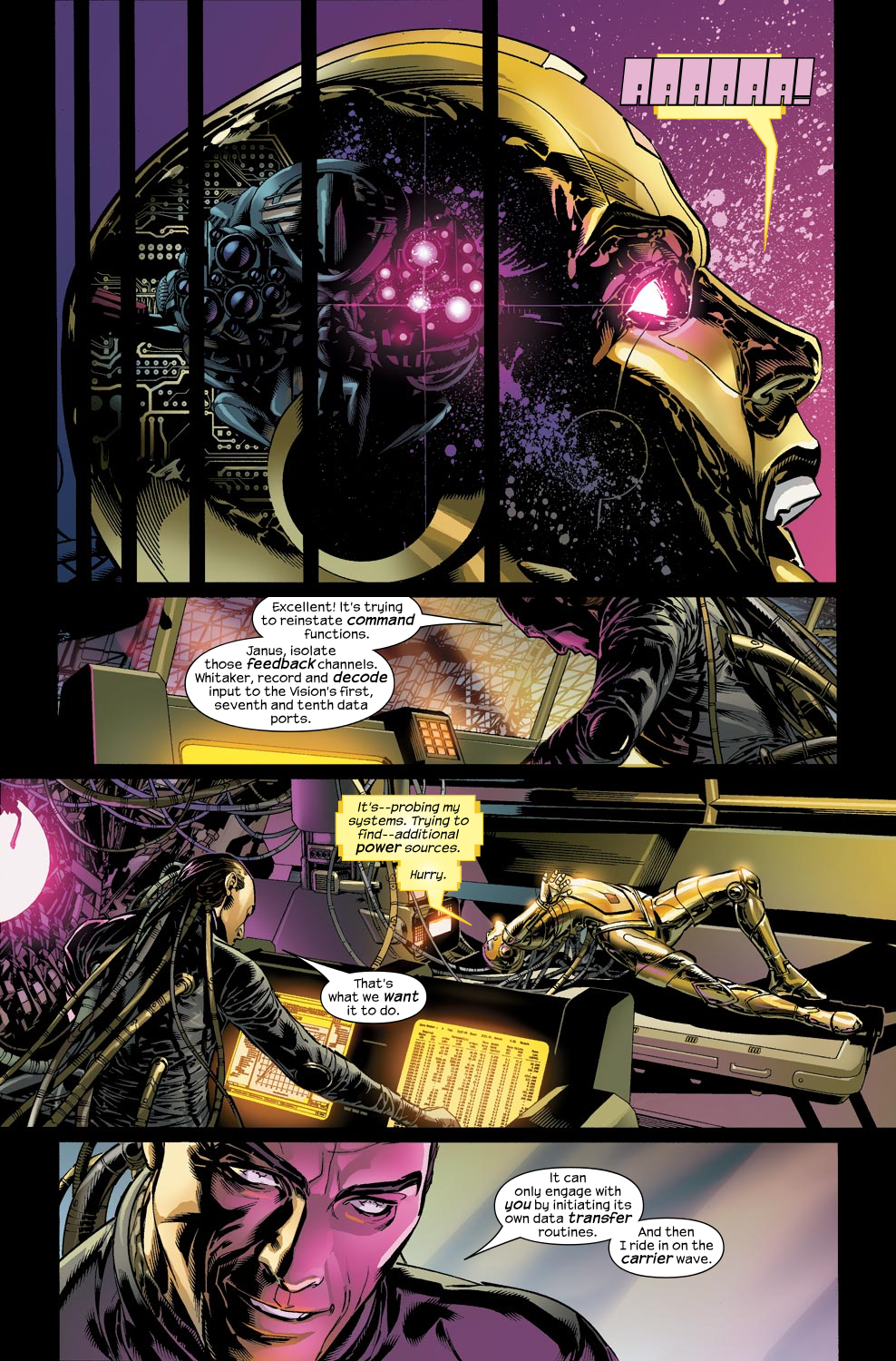 Read online Ultimate Vision comic -  Issue #1 - 20