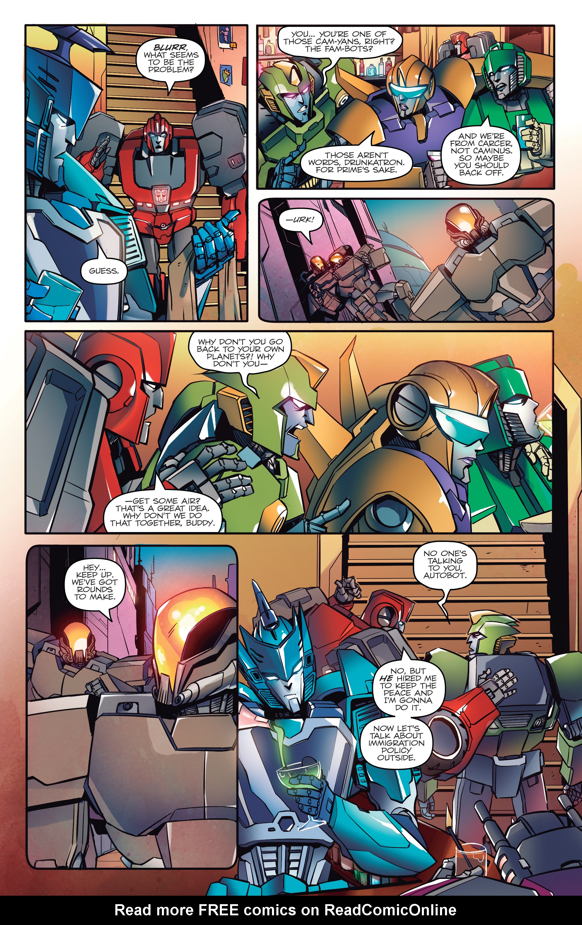 Read online Transformers: Till All Are One comic -  Issue #1 - 12