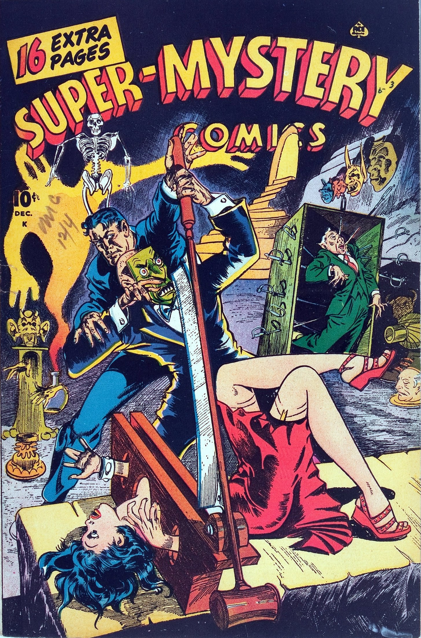 Read online Super-Mystery Comics comic -  Issue #33 - 1