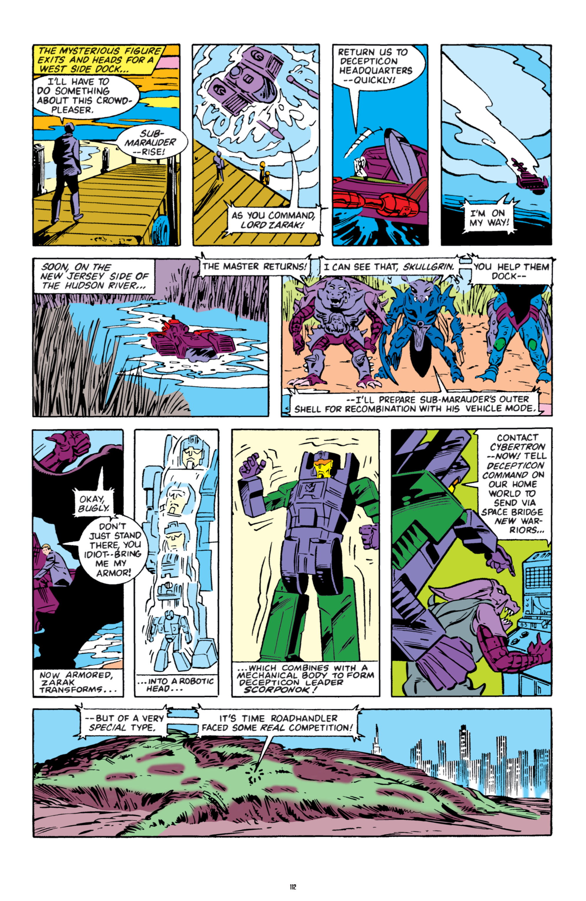 Read online The Transformers Classics comic -  Issue # TPB 5 - 113