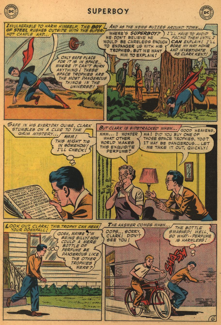 Read online Superboy (1949) comic -  Issue #55 - 7